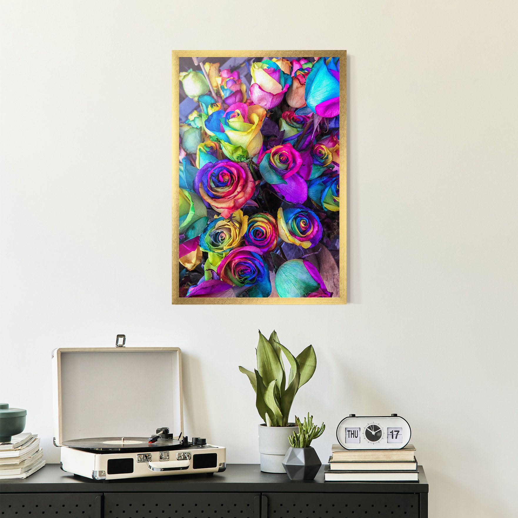 Collorfull Flowers mockup 2