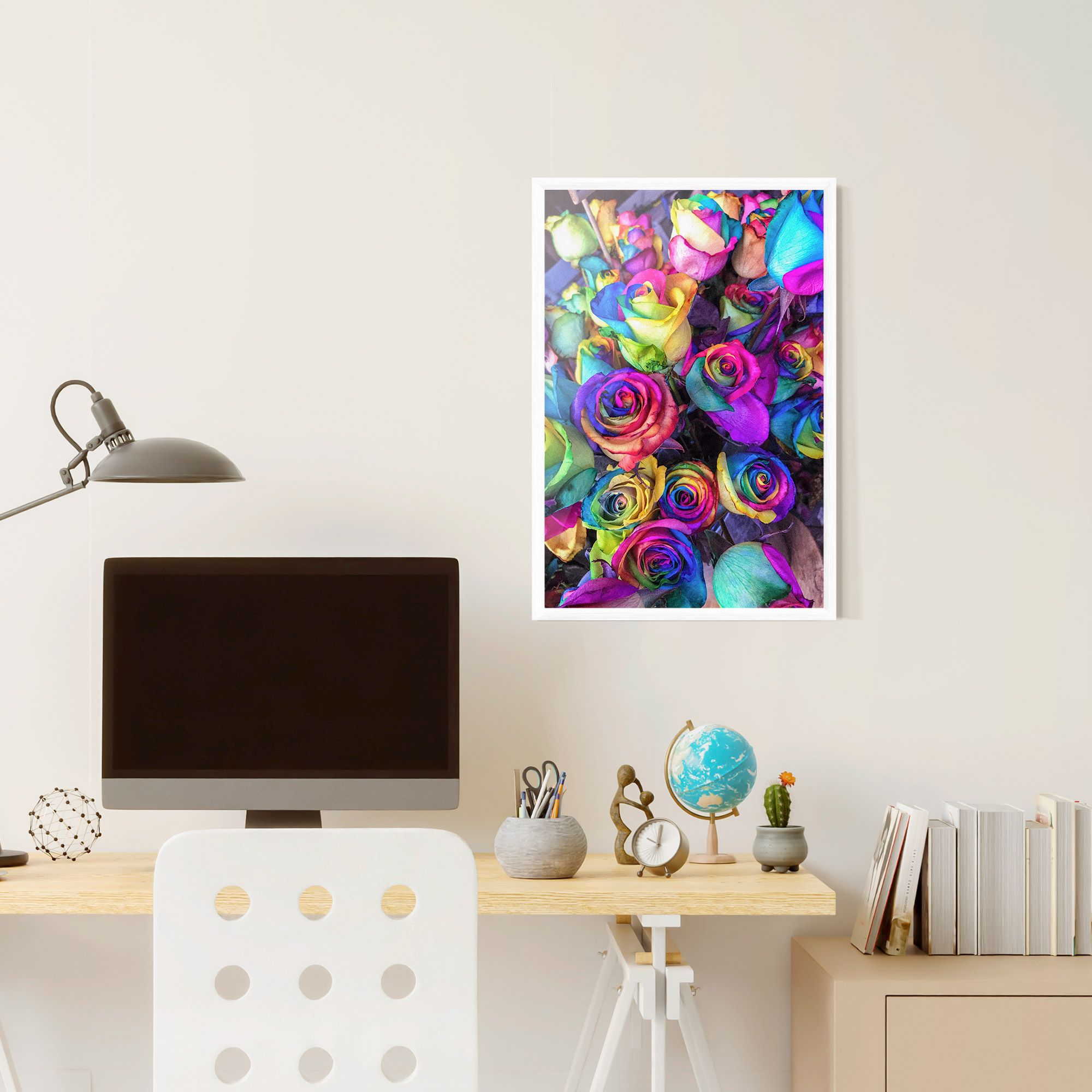 Collorfull Flowers mockup 6