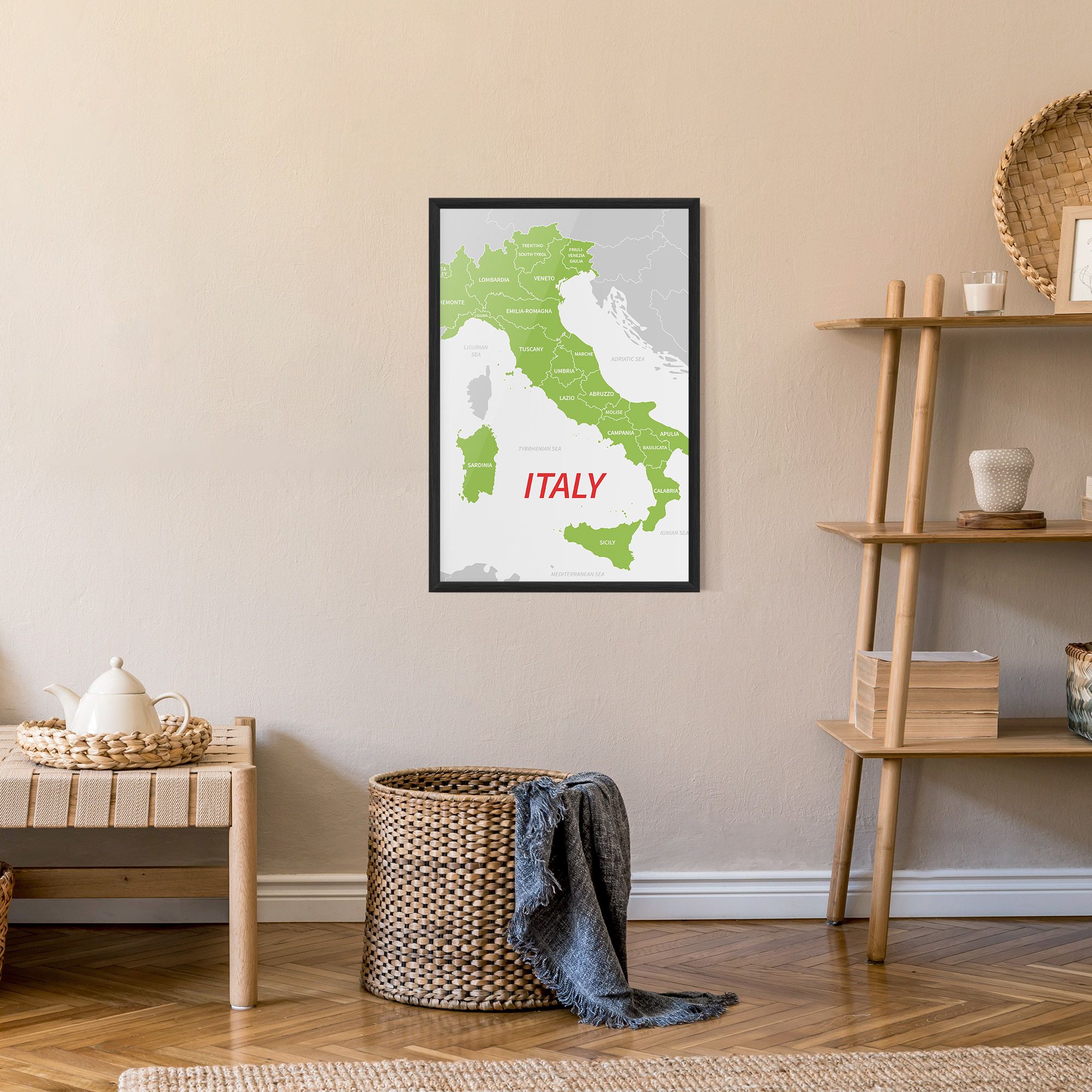 Italy Green Map mockup 9