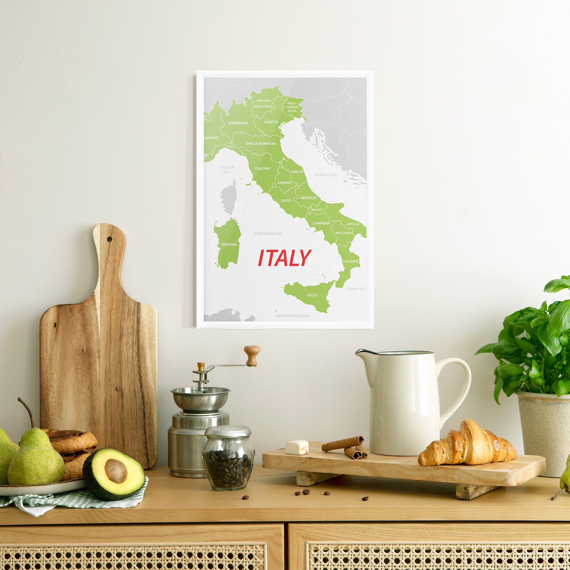 Italy Green Map mockup 8