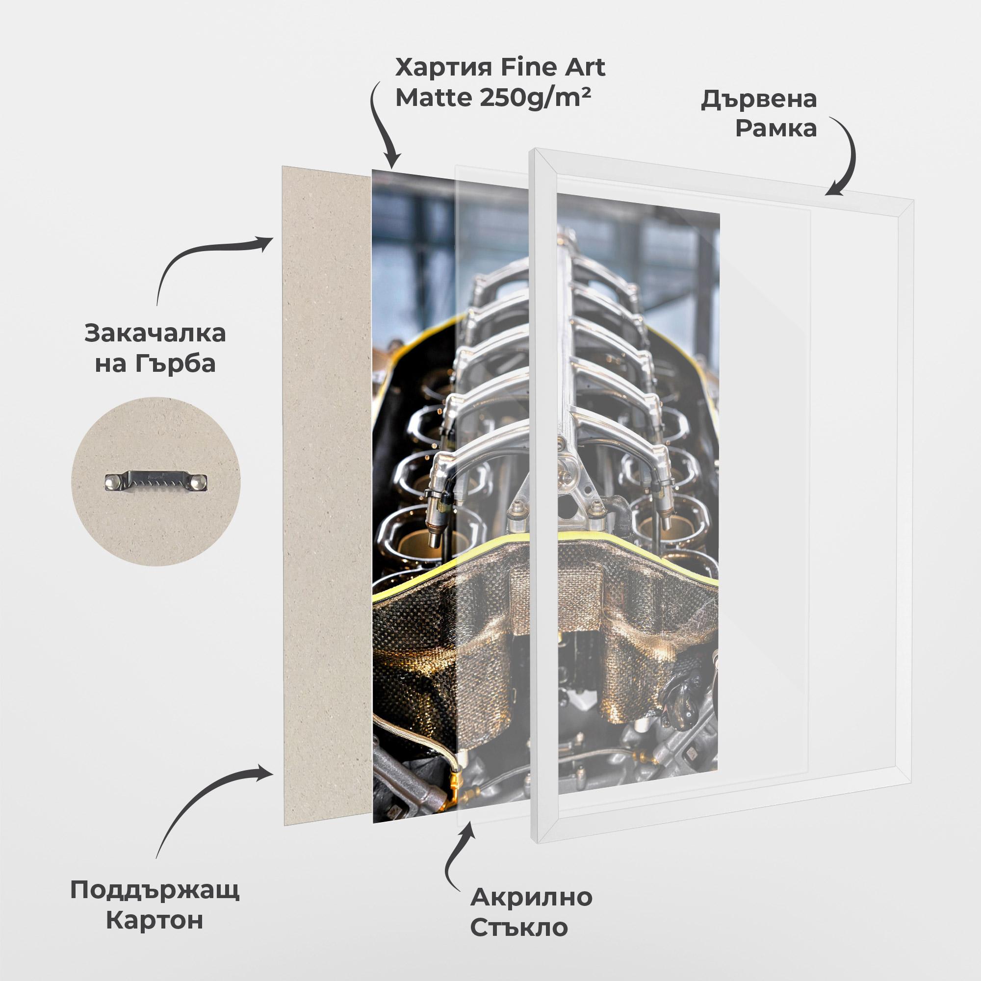 Рамкиран постер Engine mockup 1