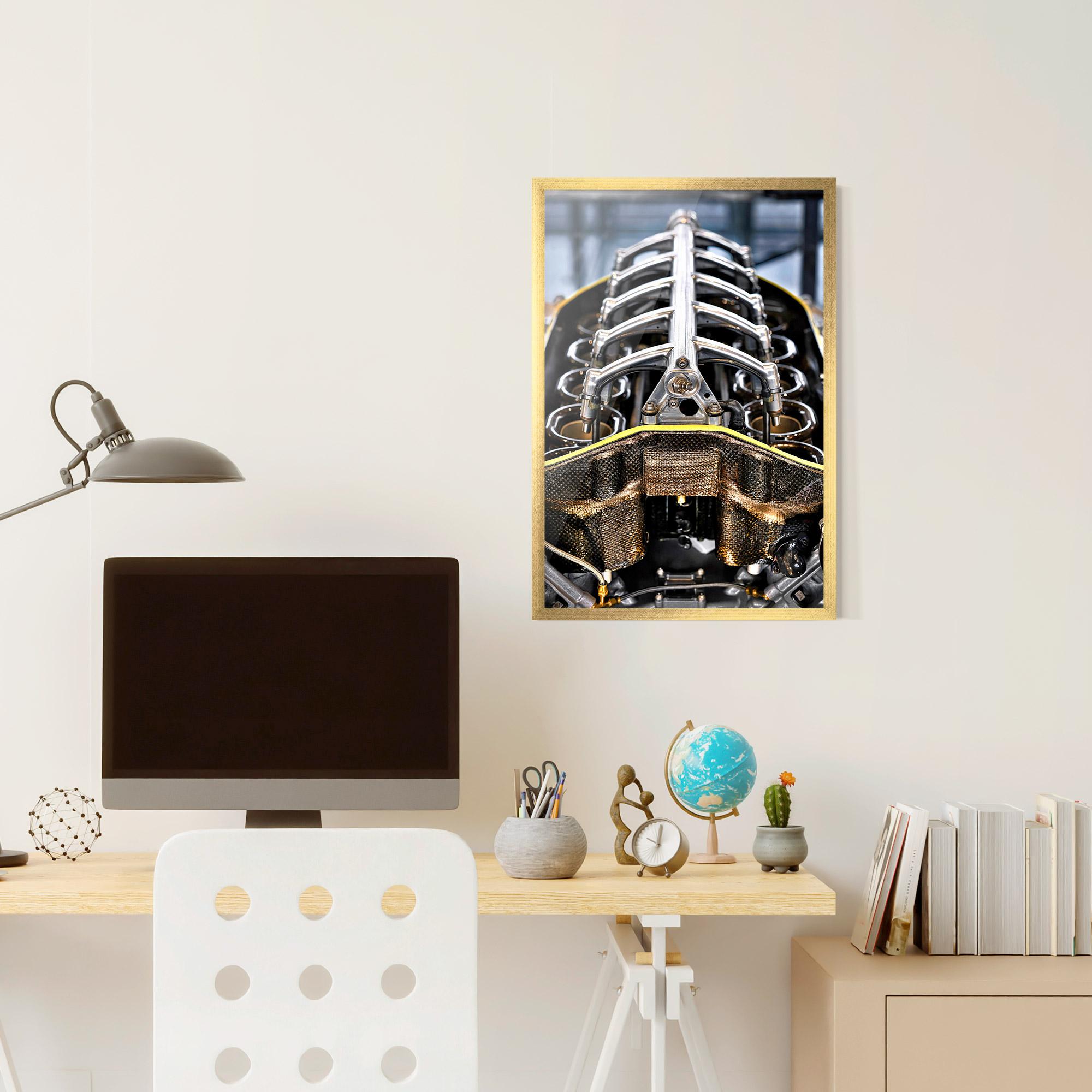 Рамкиран постер Engine mockup 6