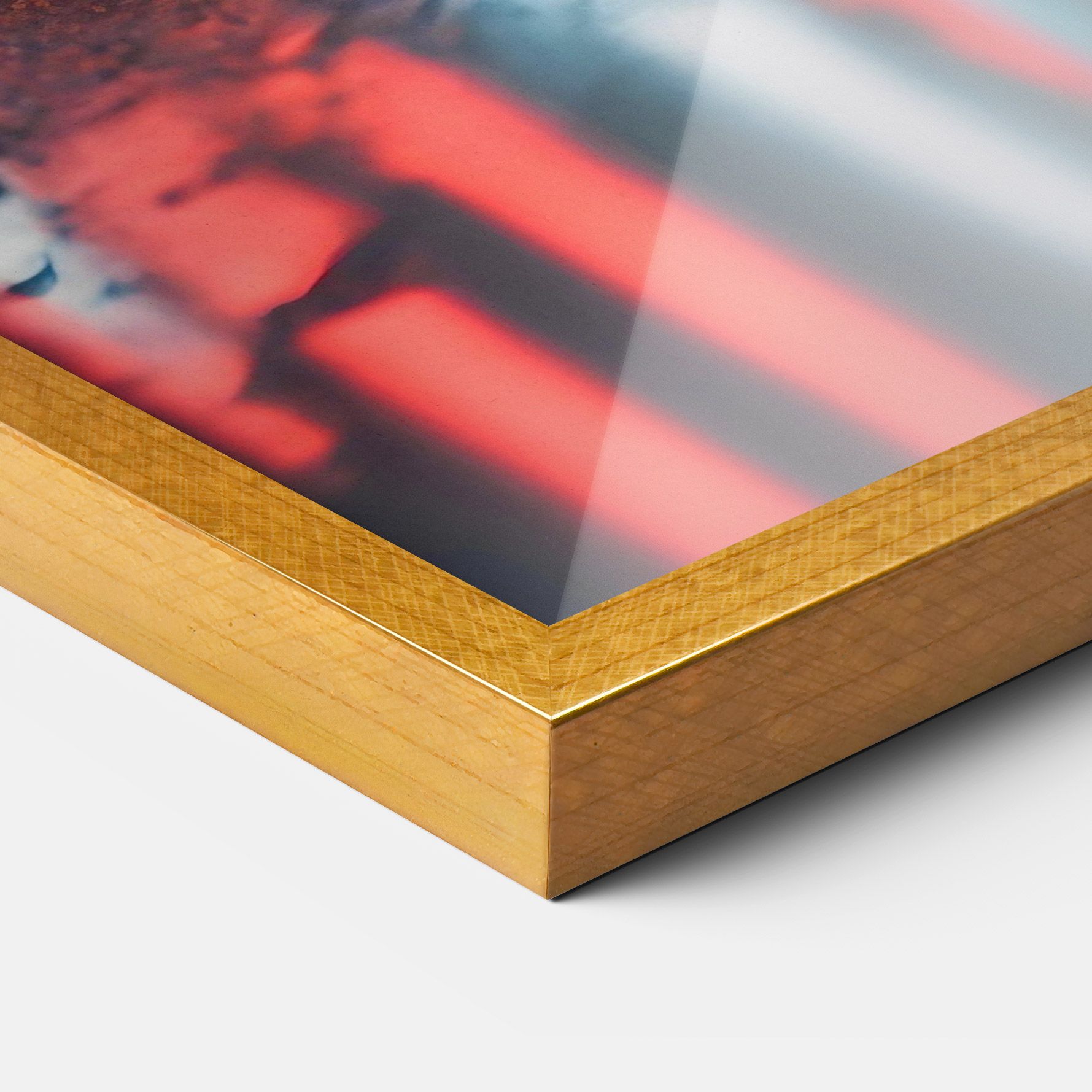 Orange Super Car mockup 3