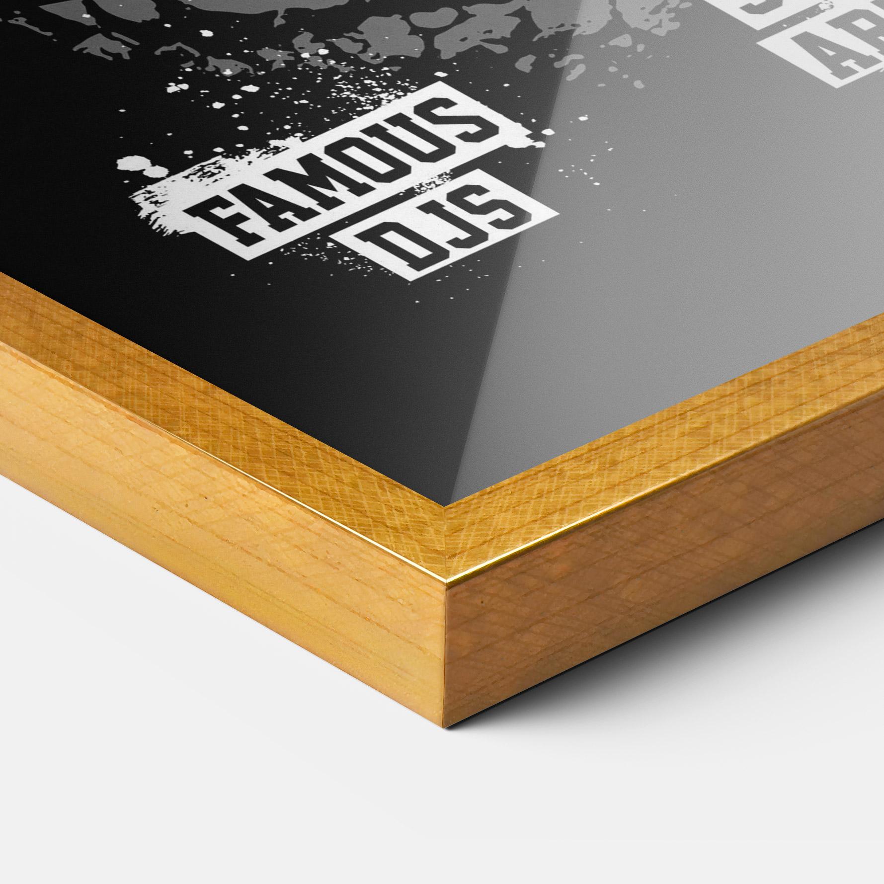 Рамкиран постер Street Racing Art mockup 3