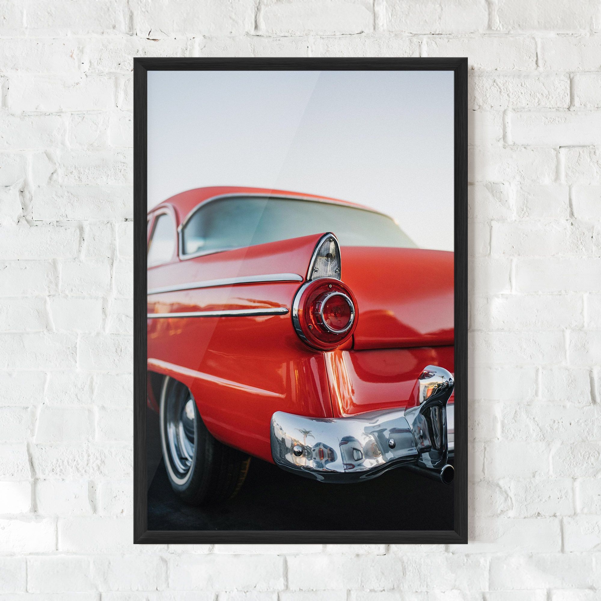 Car Classic Red mockup 0