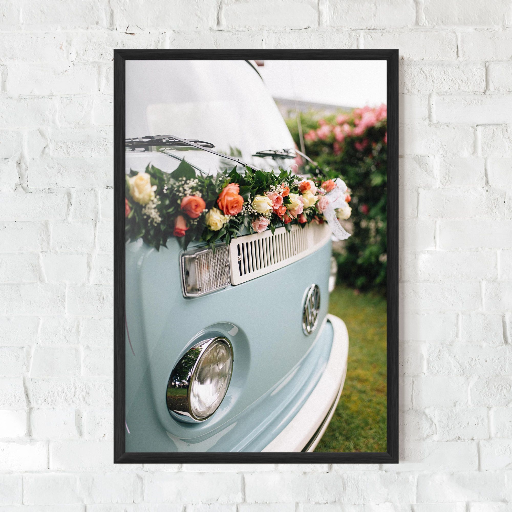 Vintage Rose Van mockup 0