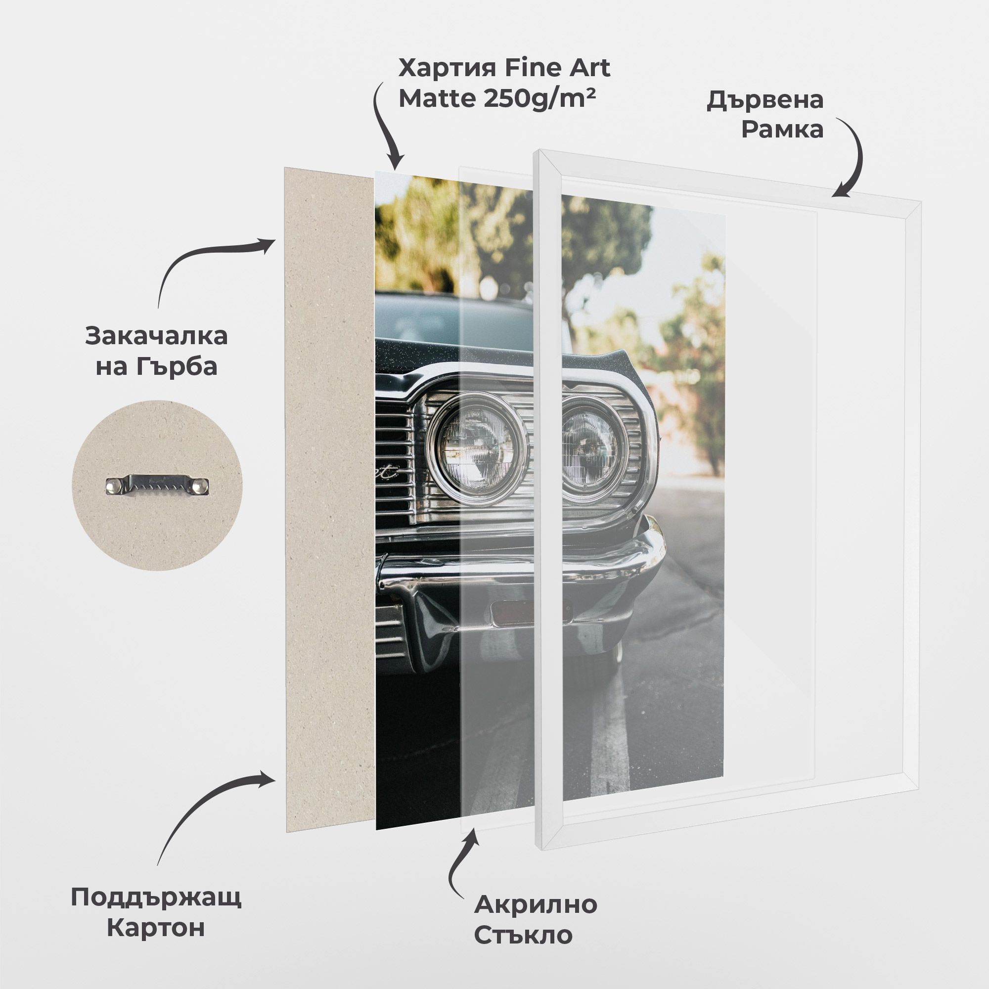 Classic Blue Car mockup 1