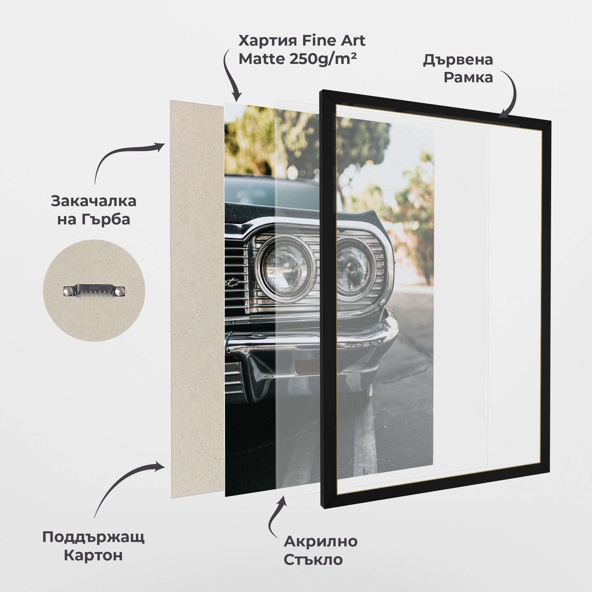 Classic Blue Car mockup 1