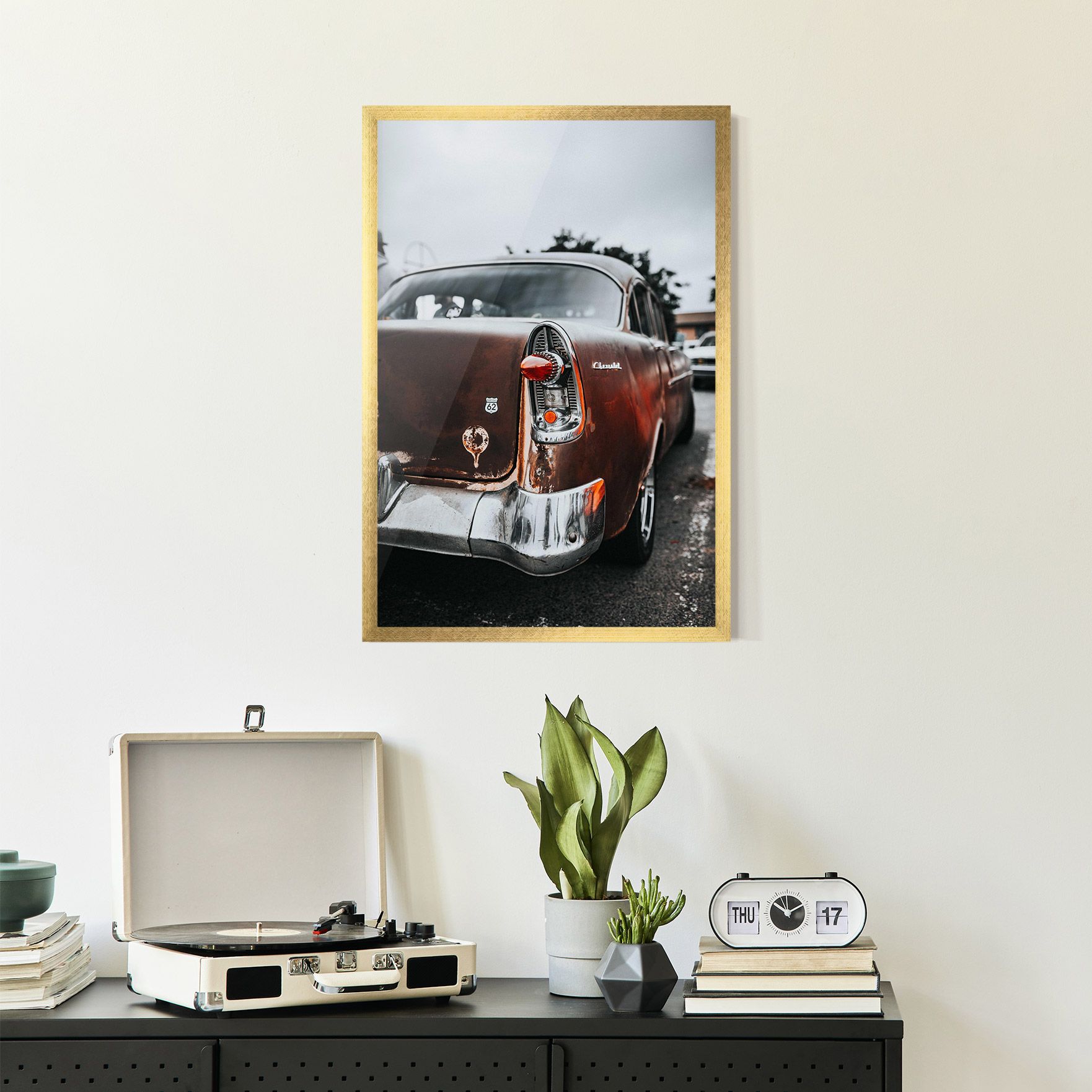 Car Old Brown mockup 2