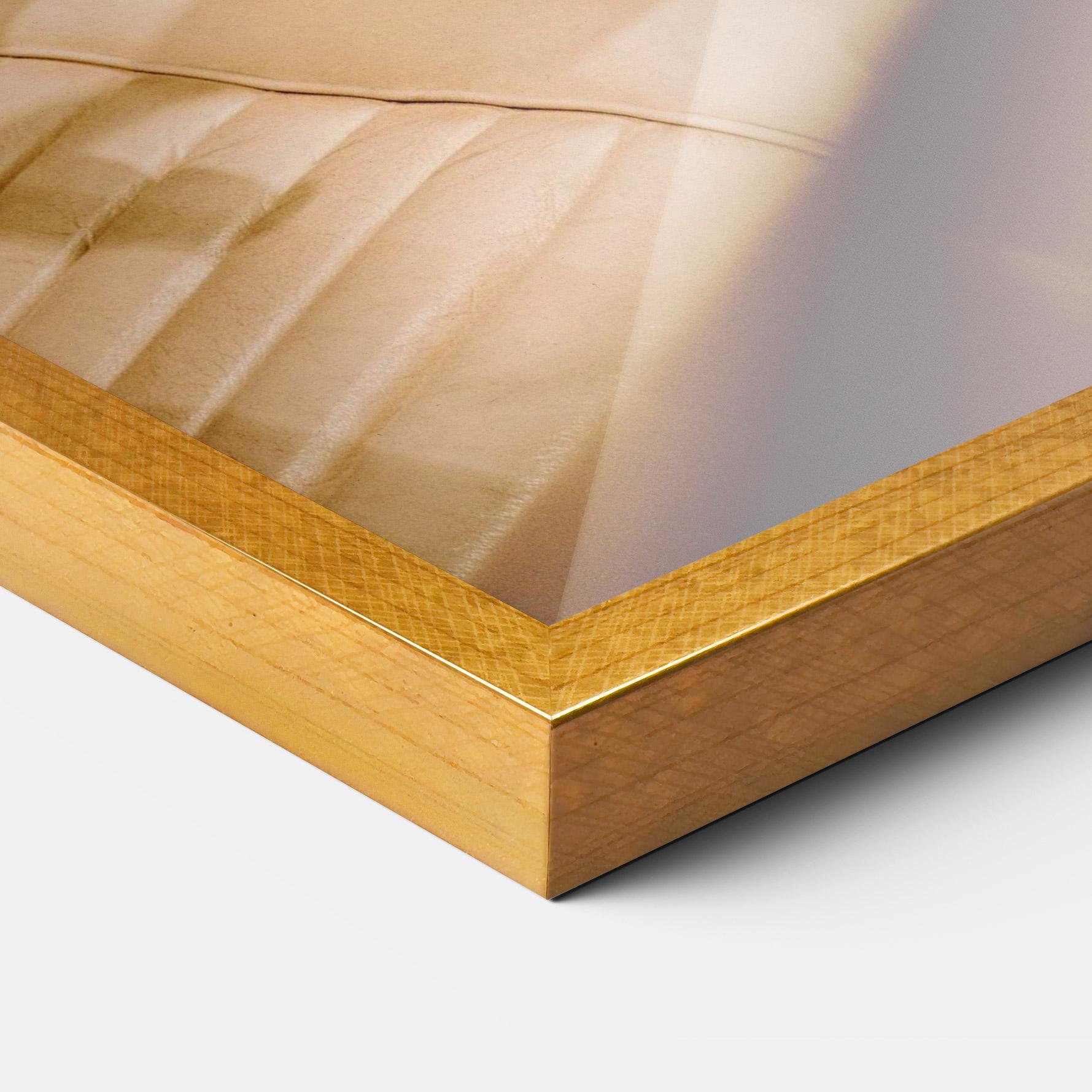 Рамкиран постер White Steering Wheel mockup 3