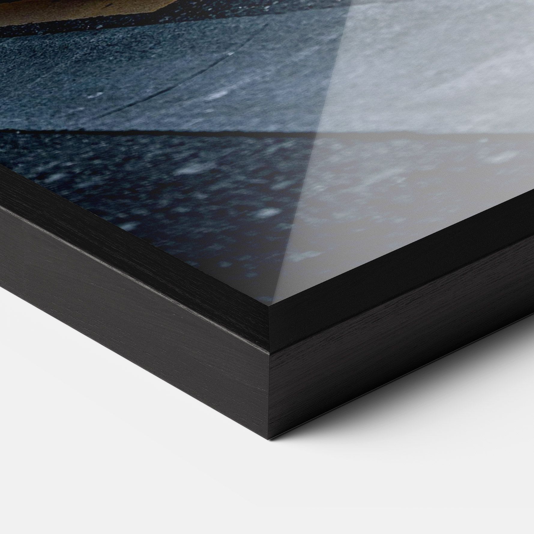 Vintage White Car mockup 3