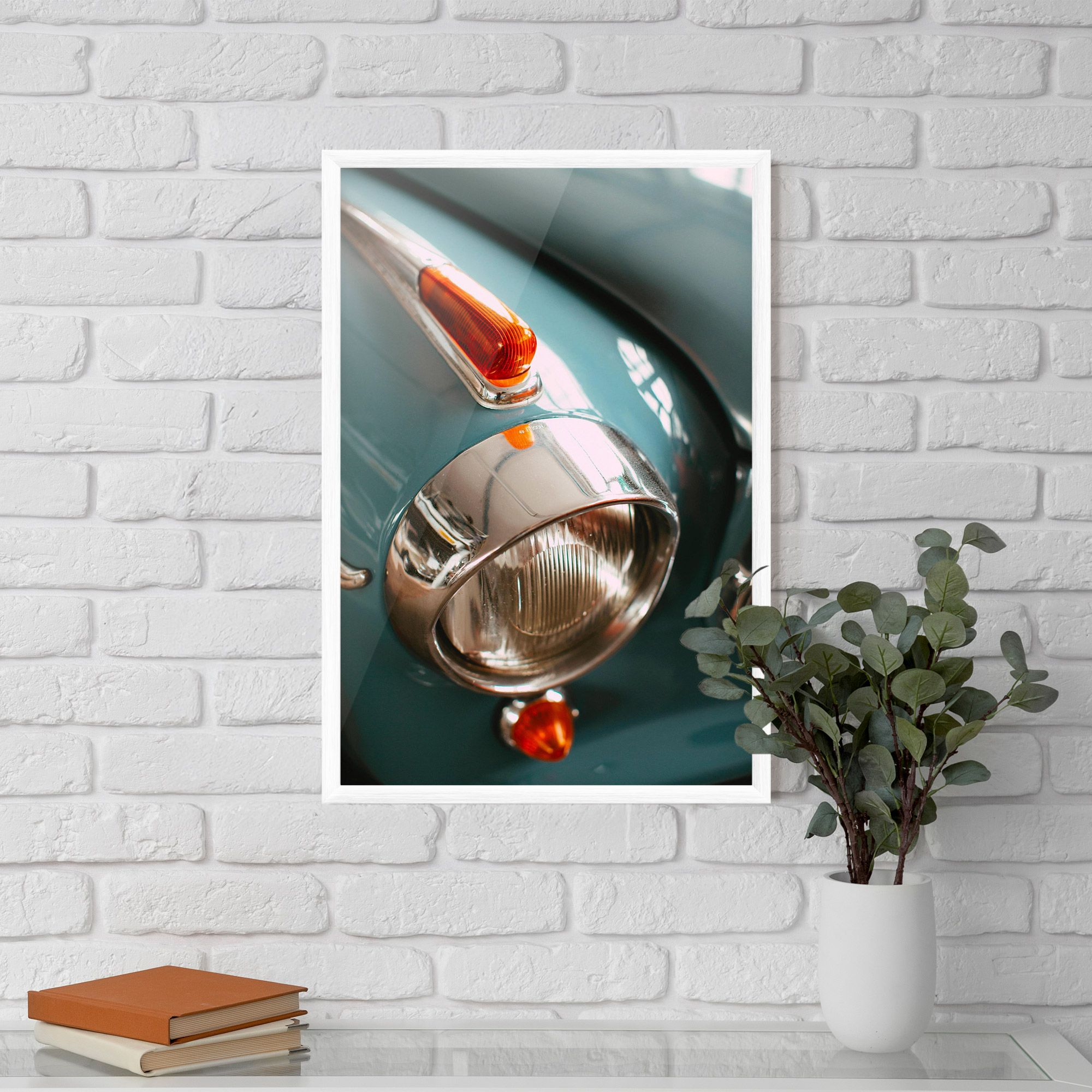 Green Closeup Car mockup 5