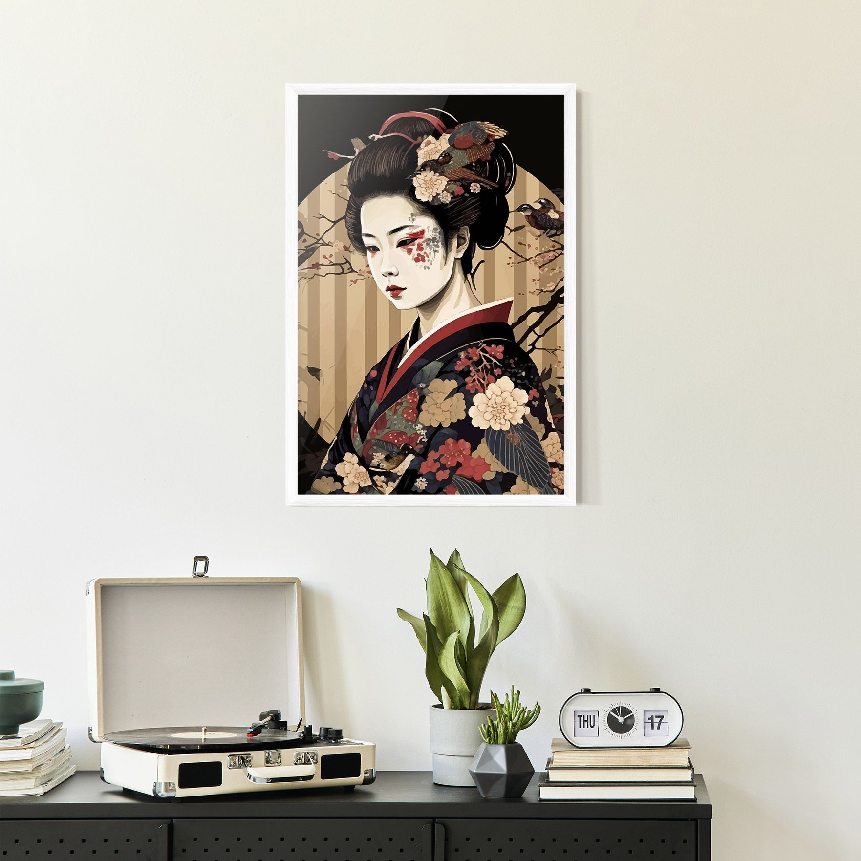 Asiatic Lady mockup 2