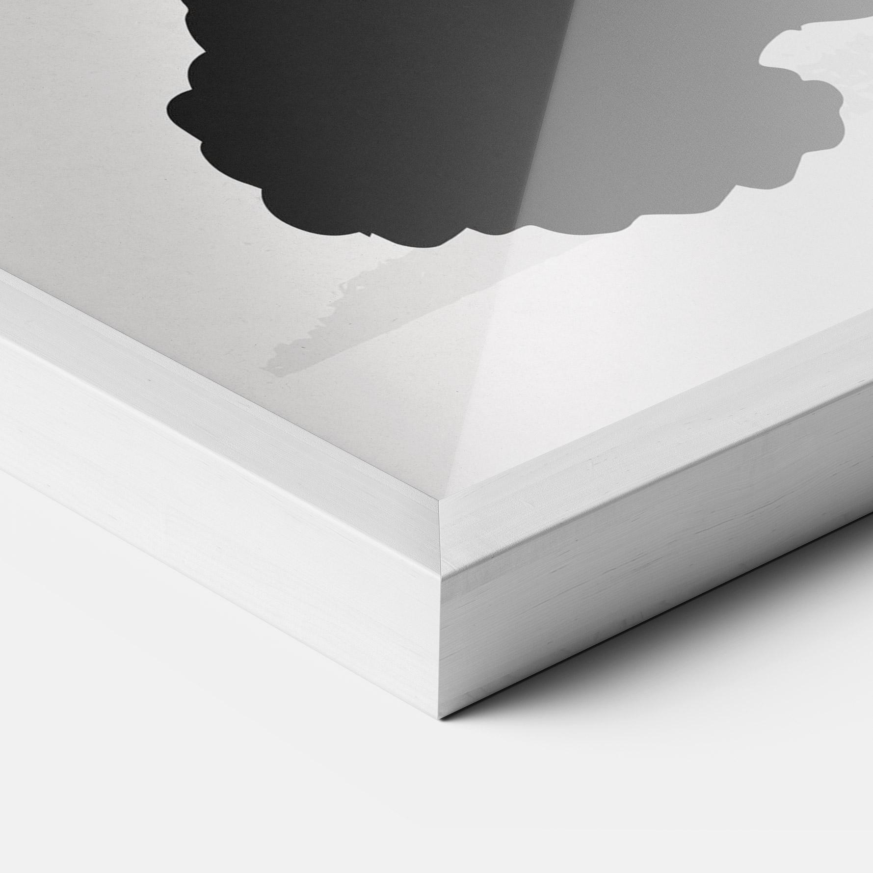 Рамкиран постер Japan Plant Art mockup 3