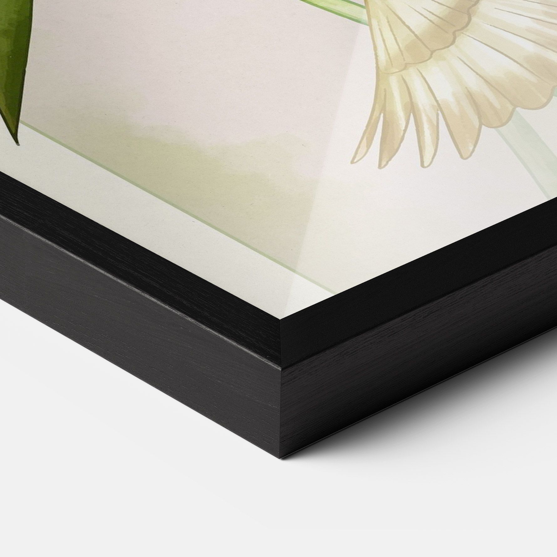 Asiatic Blue Birds mockup 3