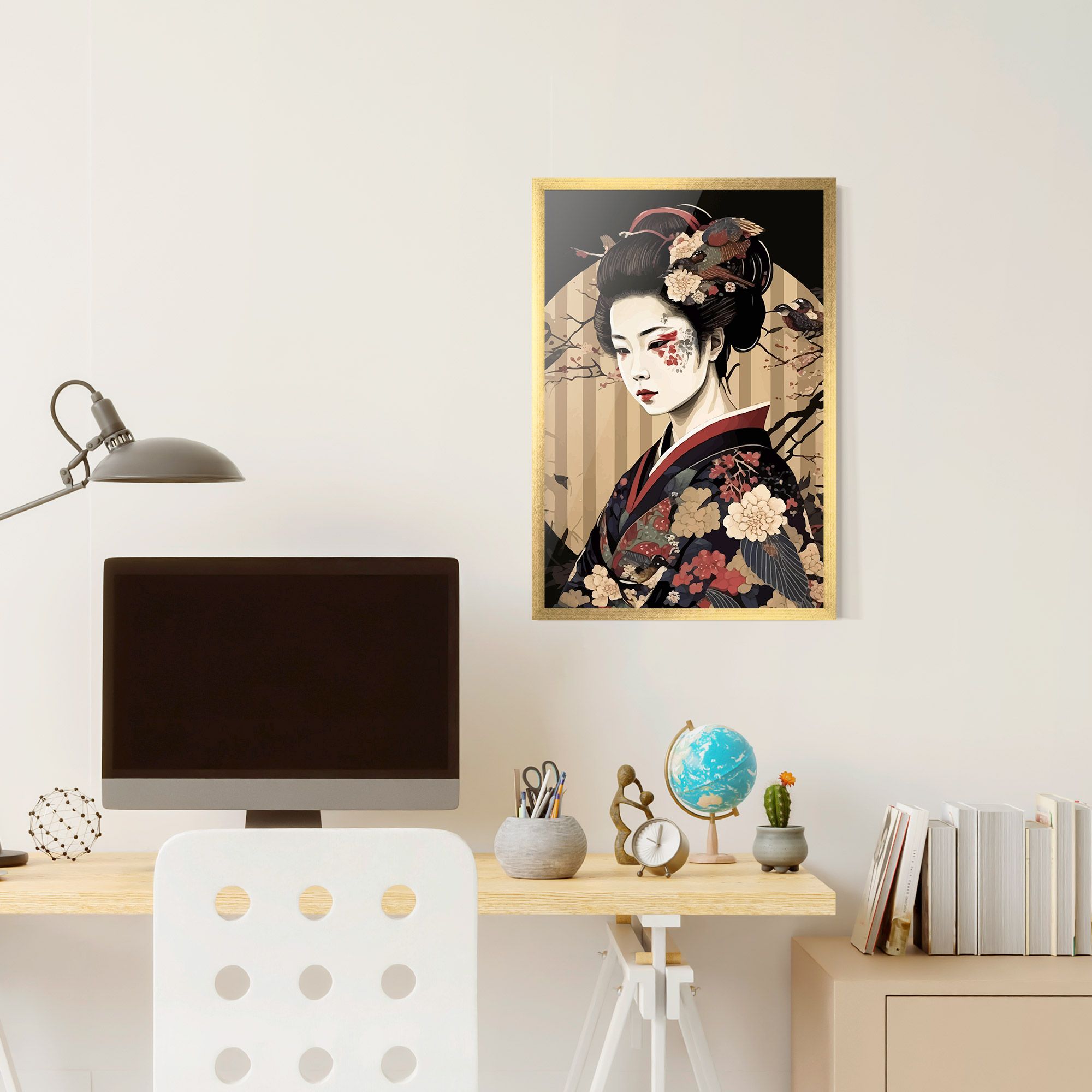Asiatic Lady mockup 6