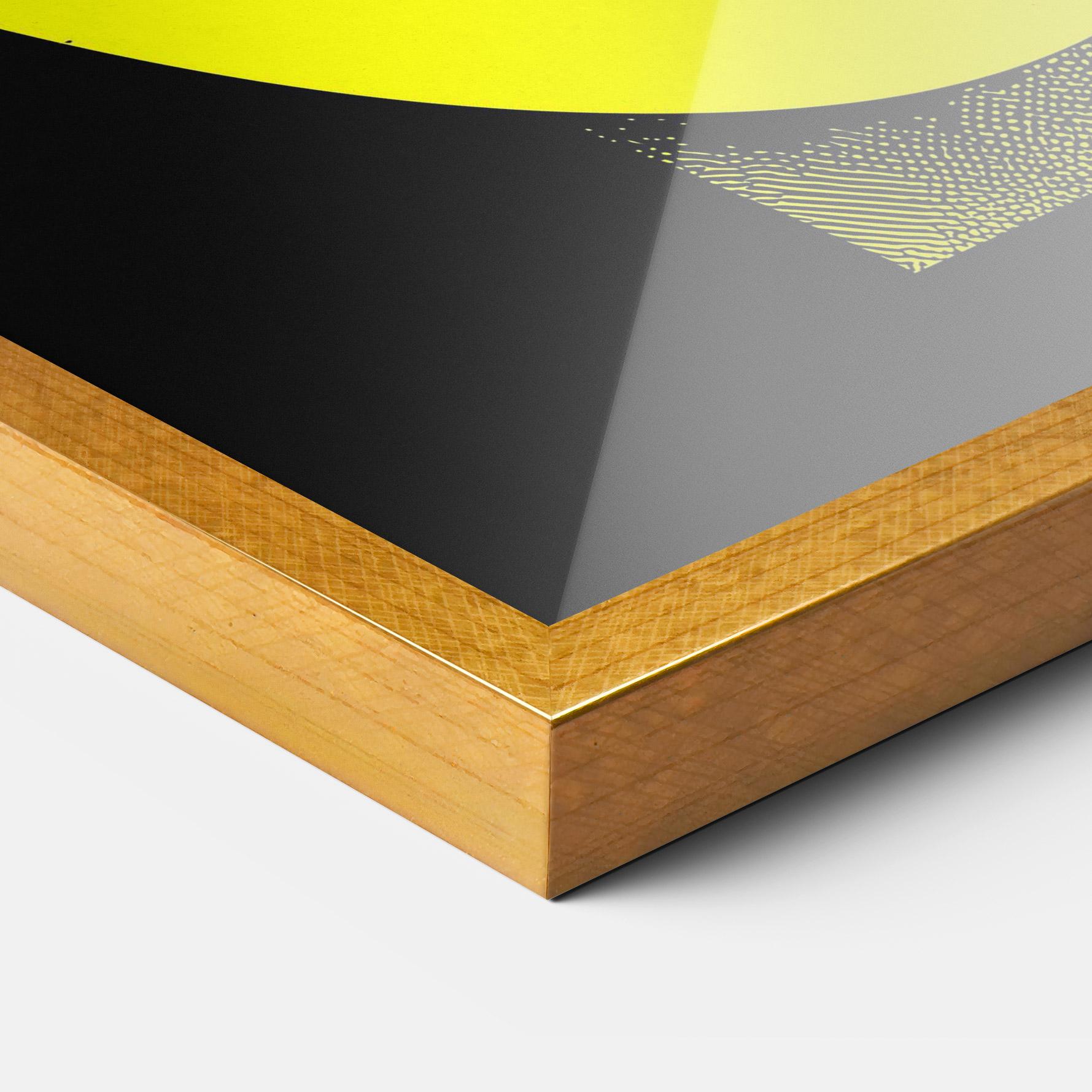 Рамкиран постер Jaguar Woman Art mockup 3