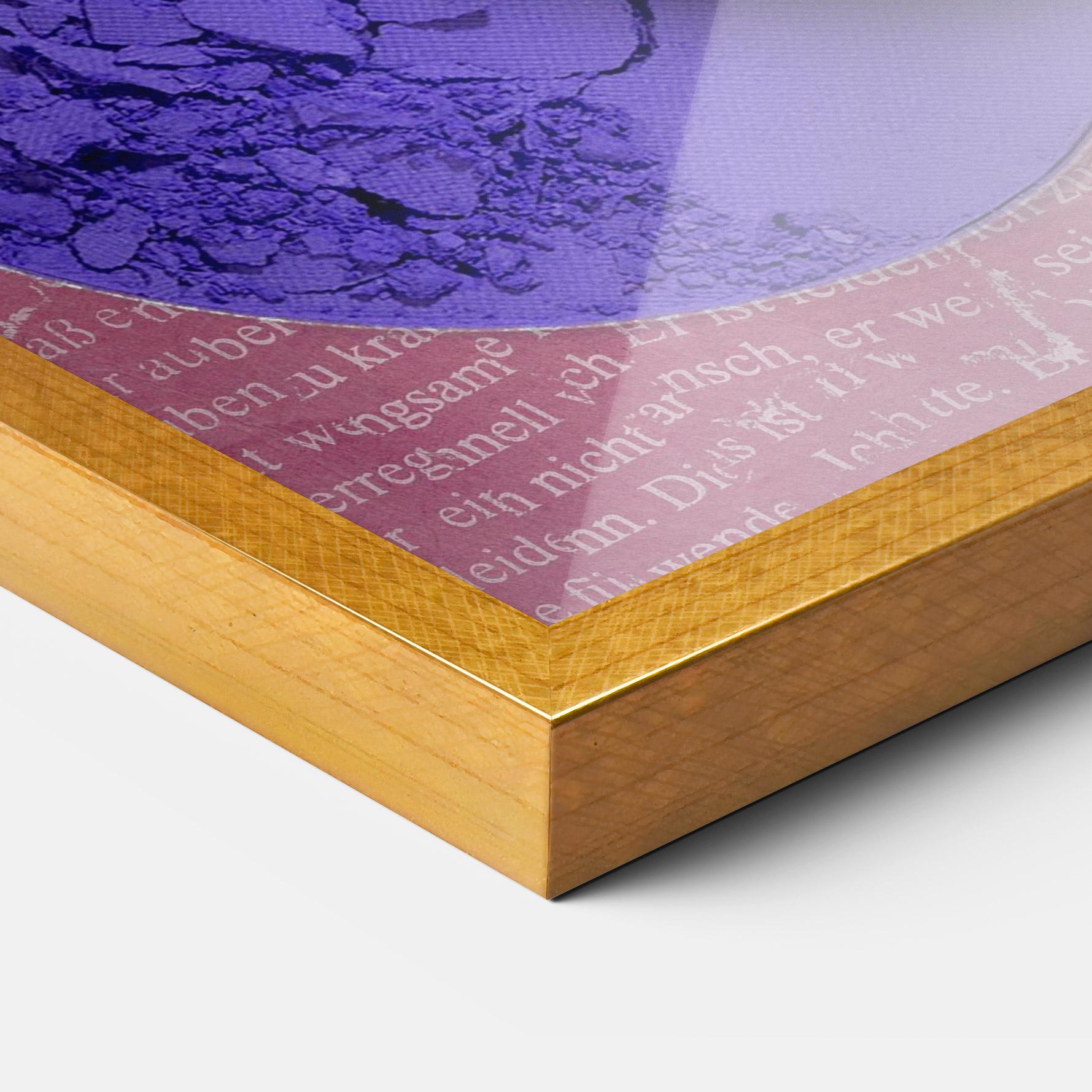 Рамкиран постер Makeup Collage mockup 3