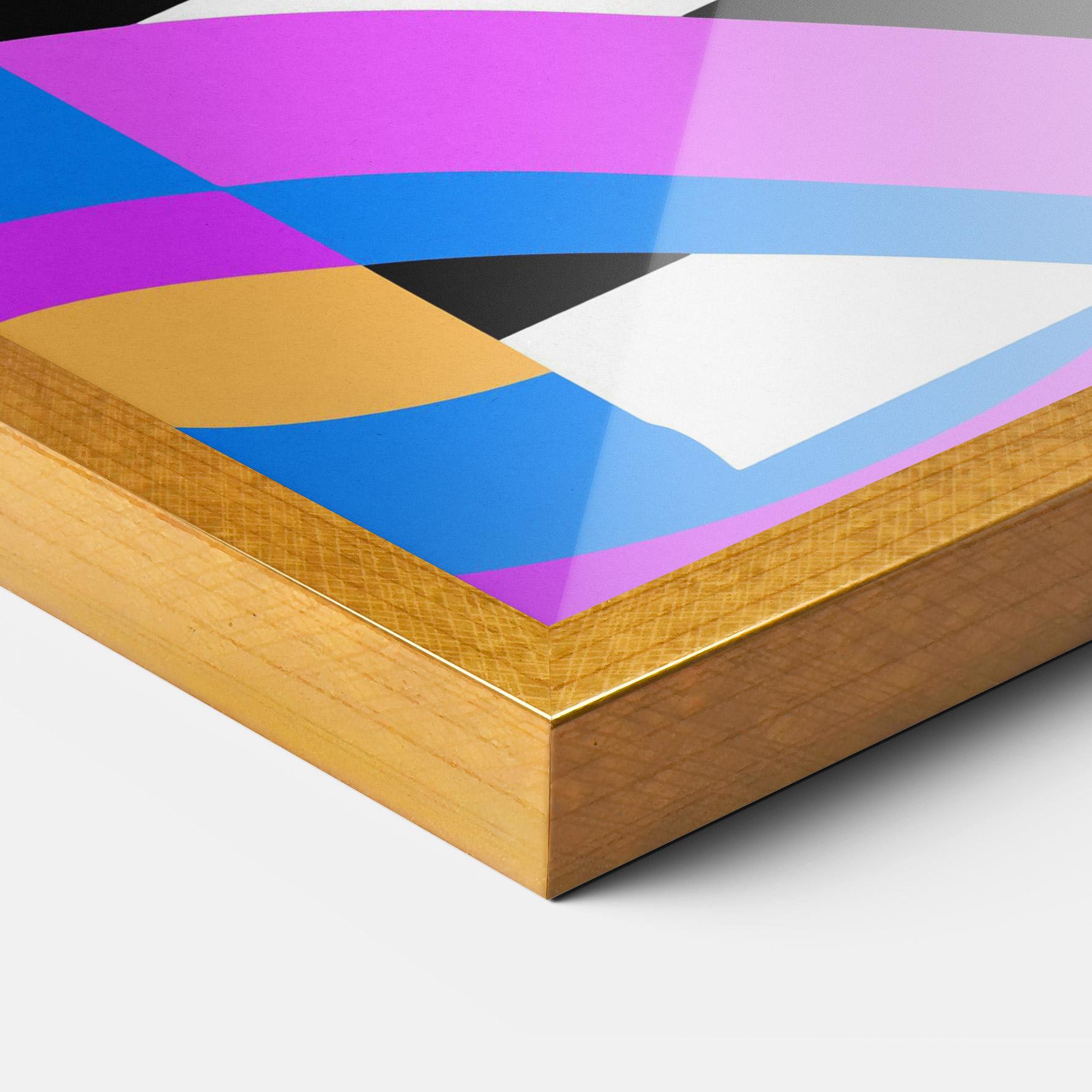 Рамкиран постер Woman Art Face mockup 3