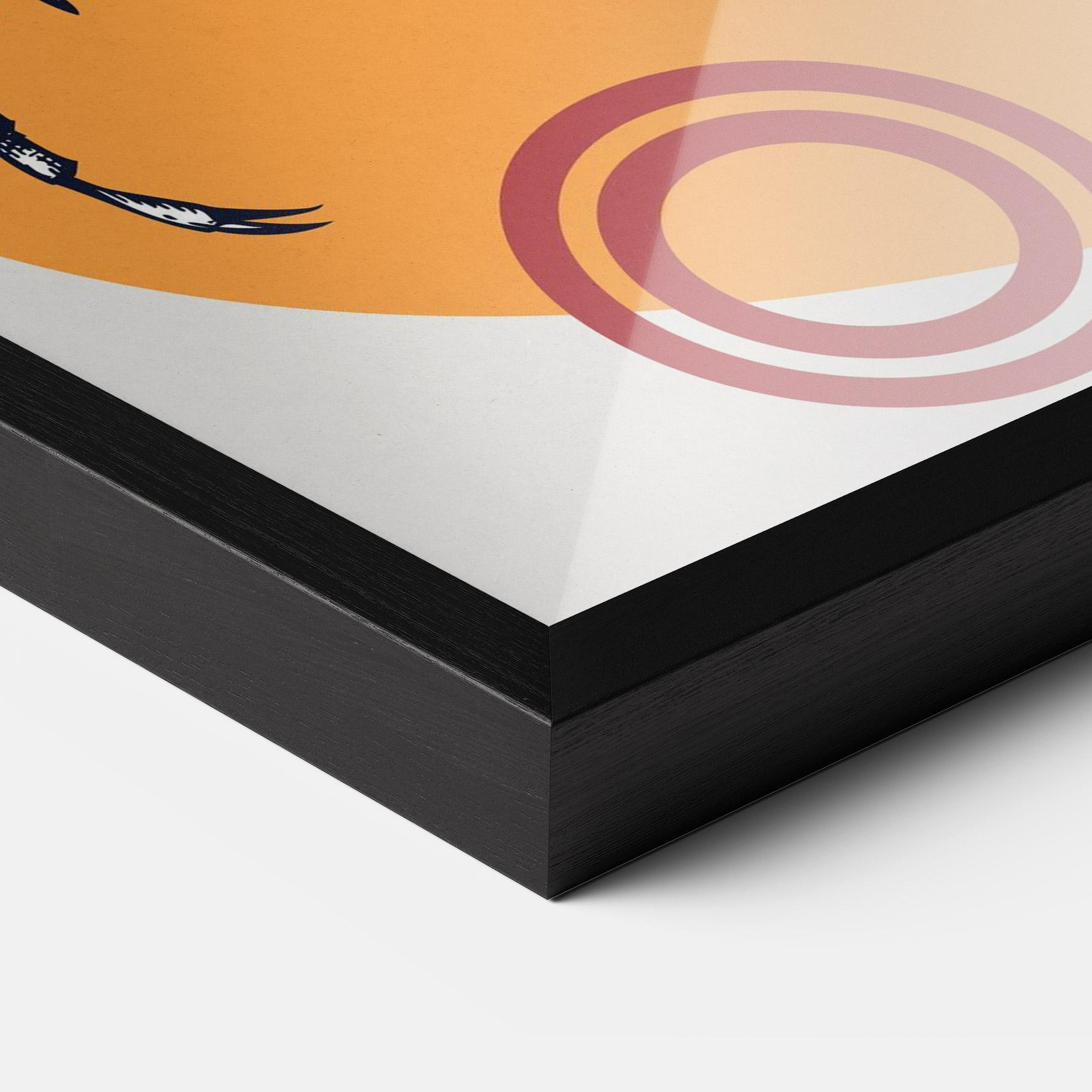 Рамкиран постер Insects Art Collage mockup 3