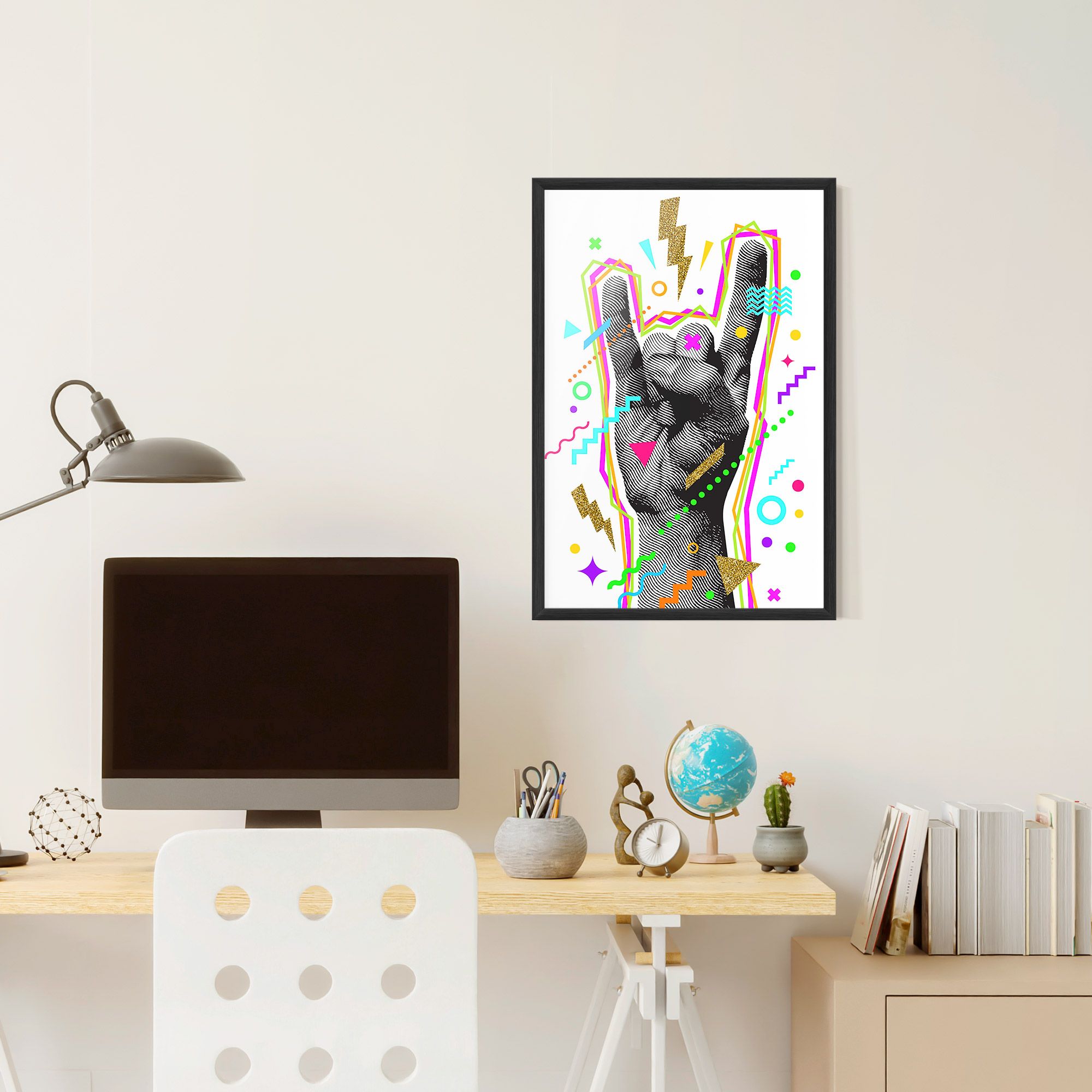 Hand Sign Art mockup 6