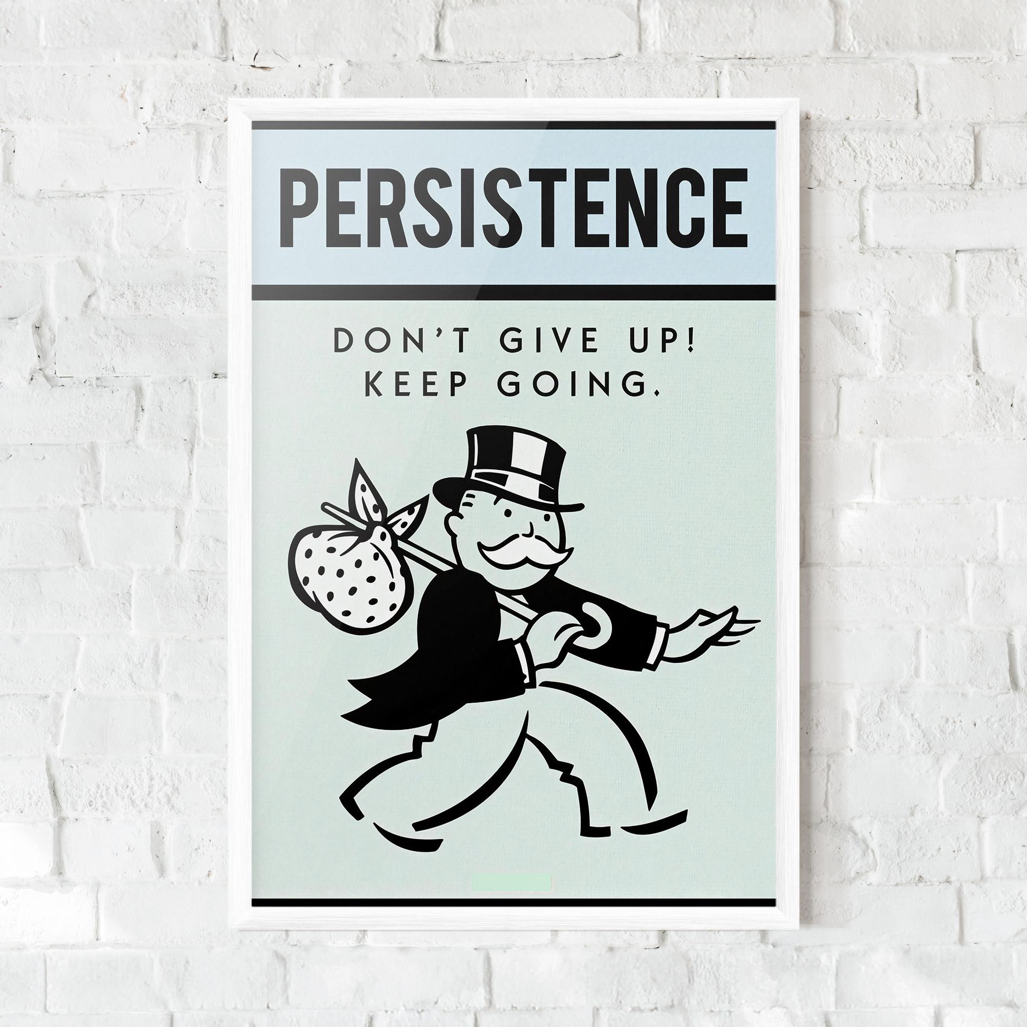 Рамкиран постер Persistence mockup 0