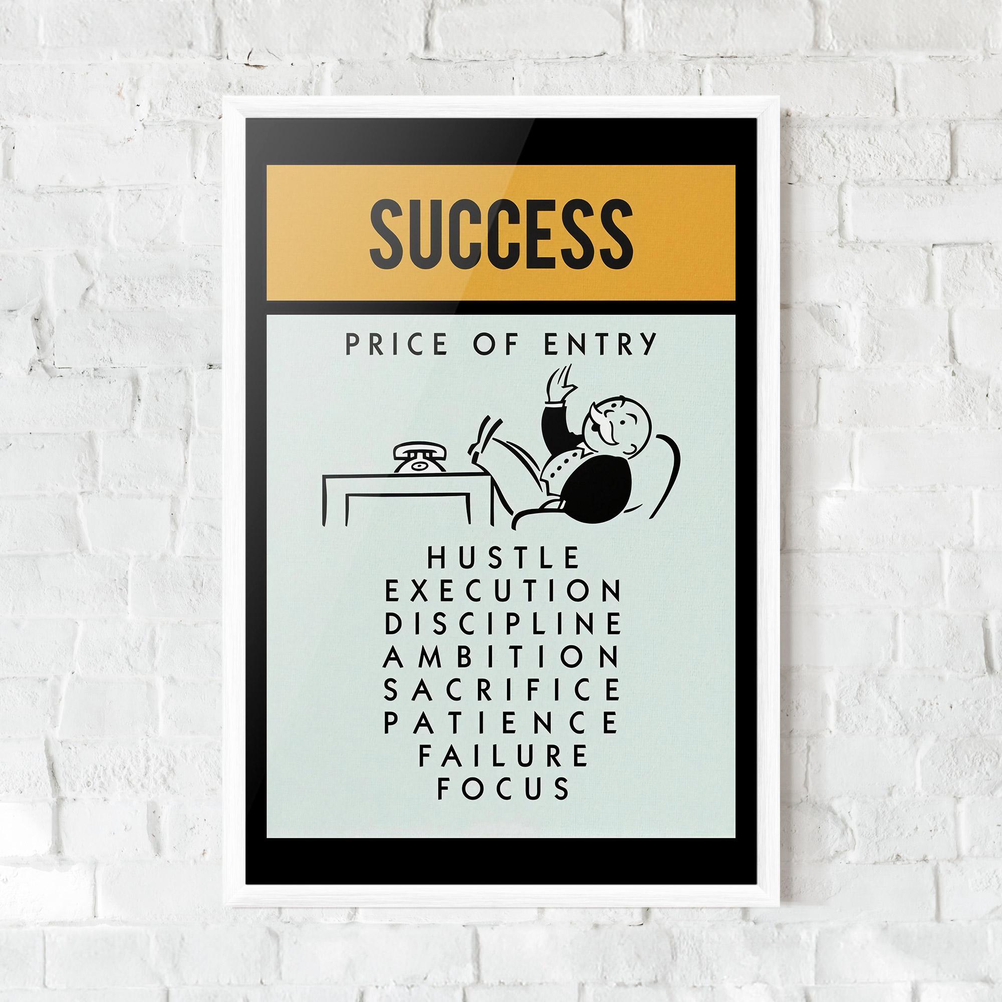 Рамкиран постер Successs mockup 0