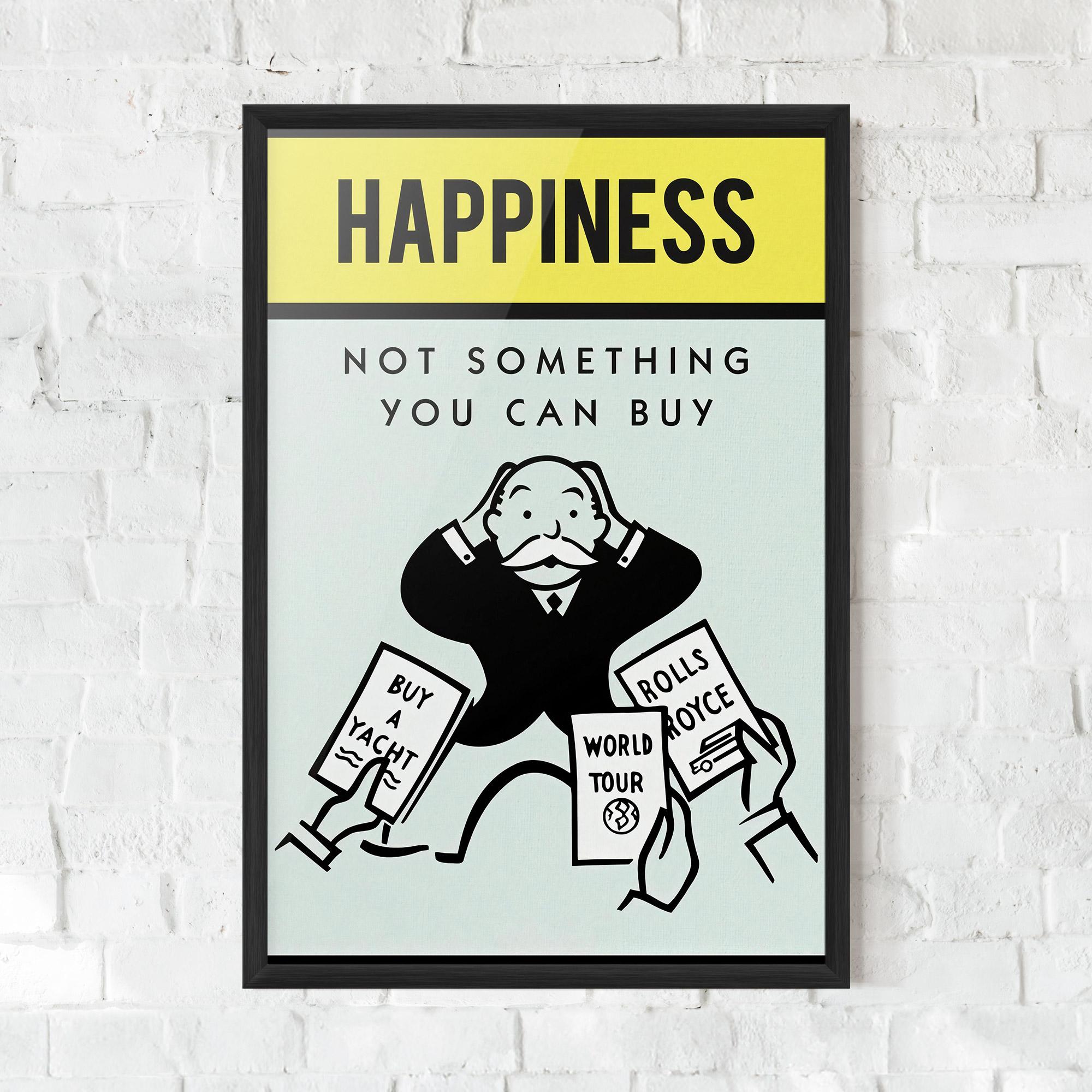Рамкиран постер Happines mockup 0