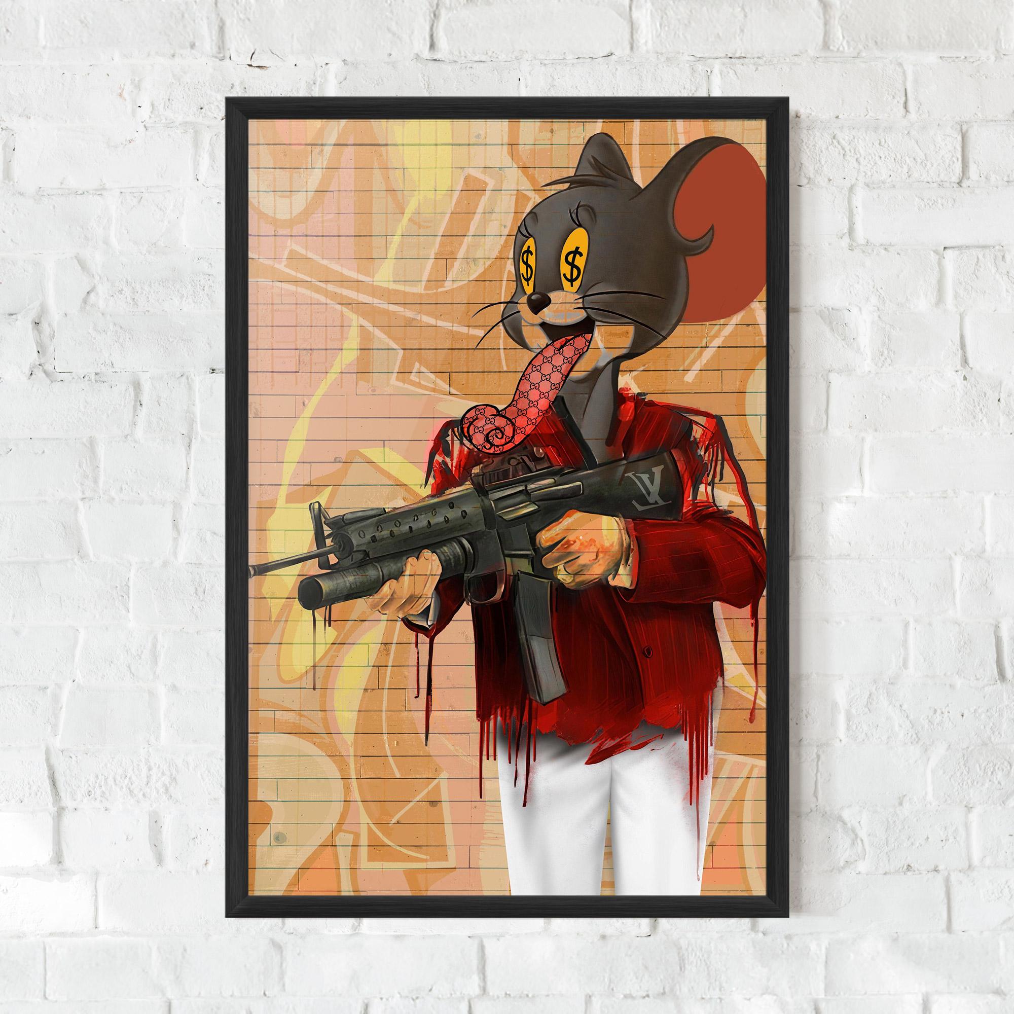 Рамкиран постер Jerry mockup 0