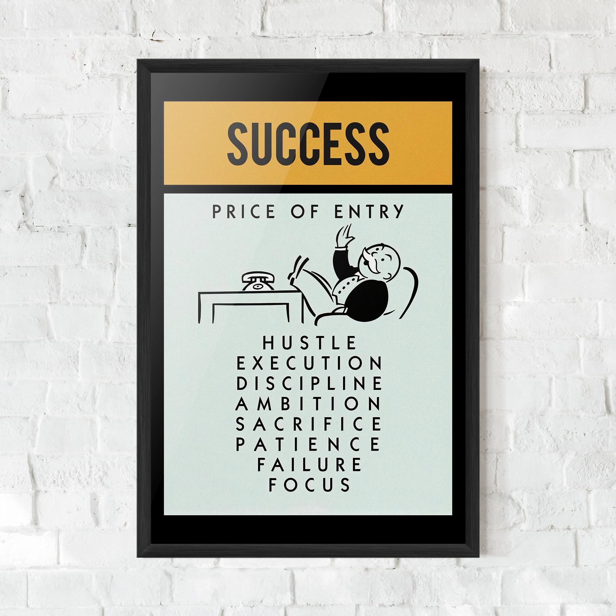 Рамкиран постер Successs mockup 0