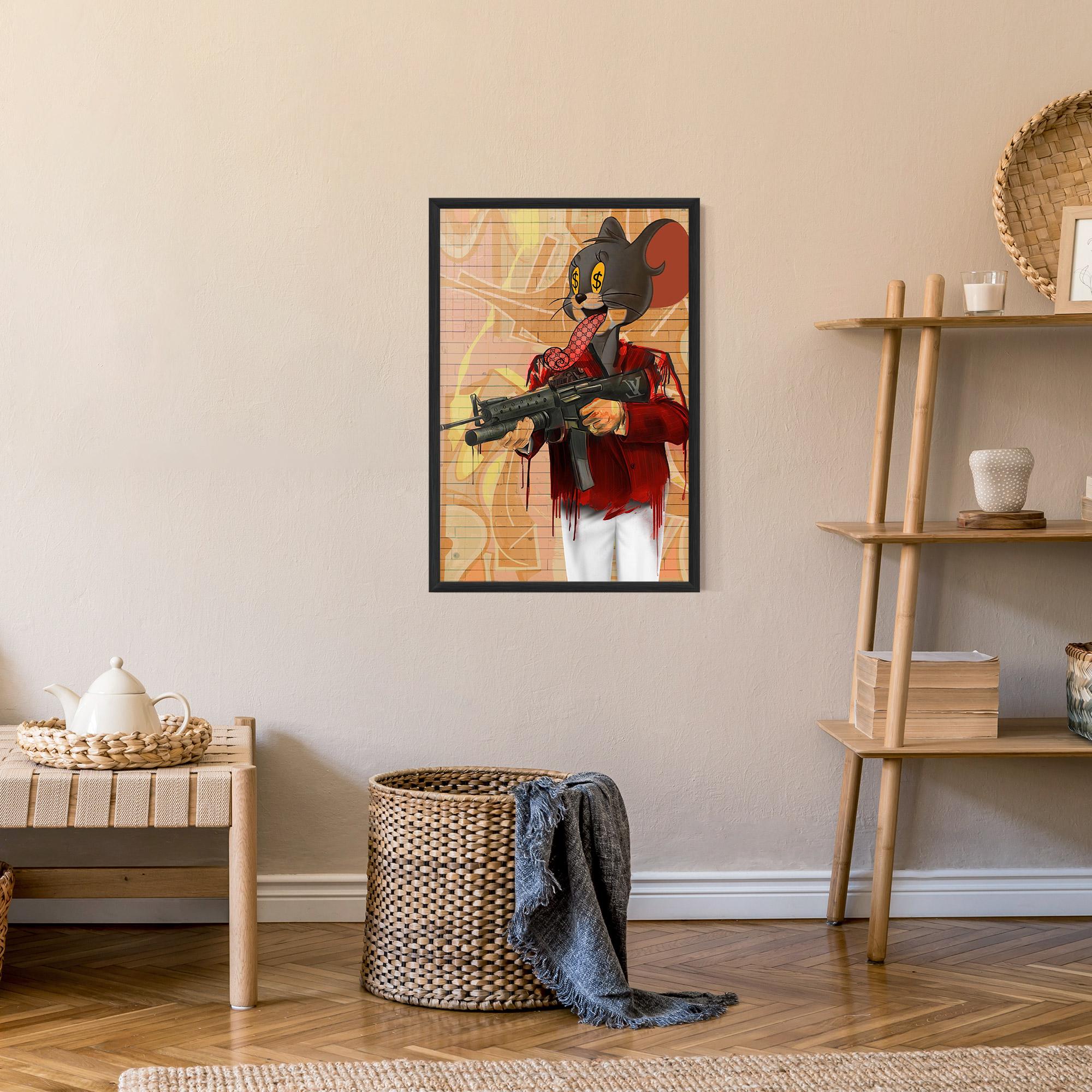 Рамкиран постер Jerry mockup 9