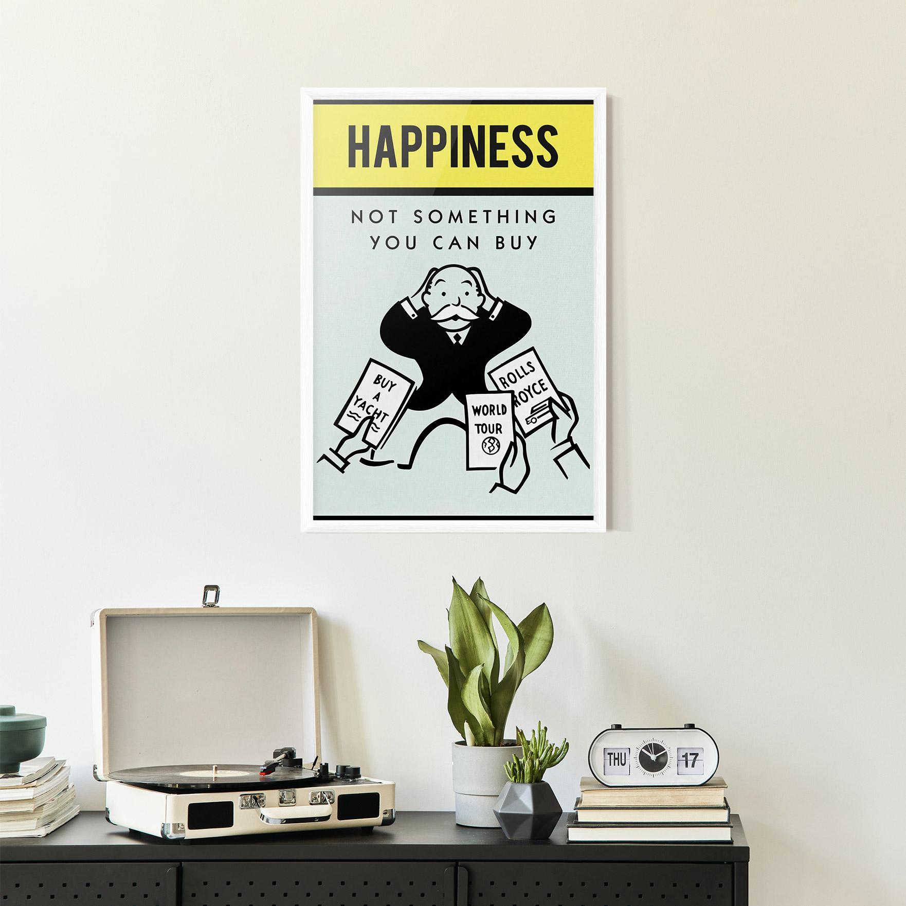 Рамкиран постер Happines mockup 2