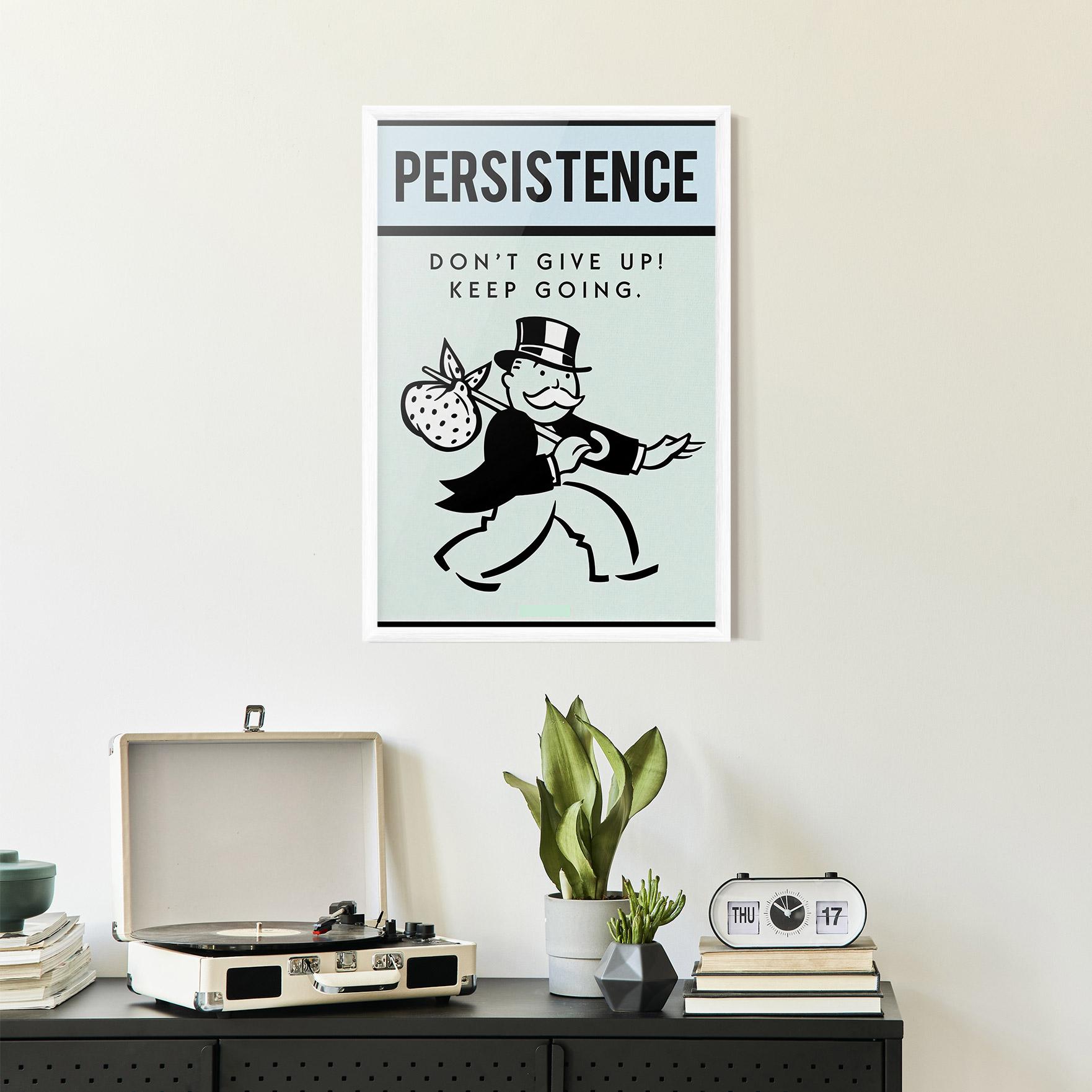 Рамкиран постер Persistence mockup 2