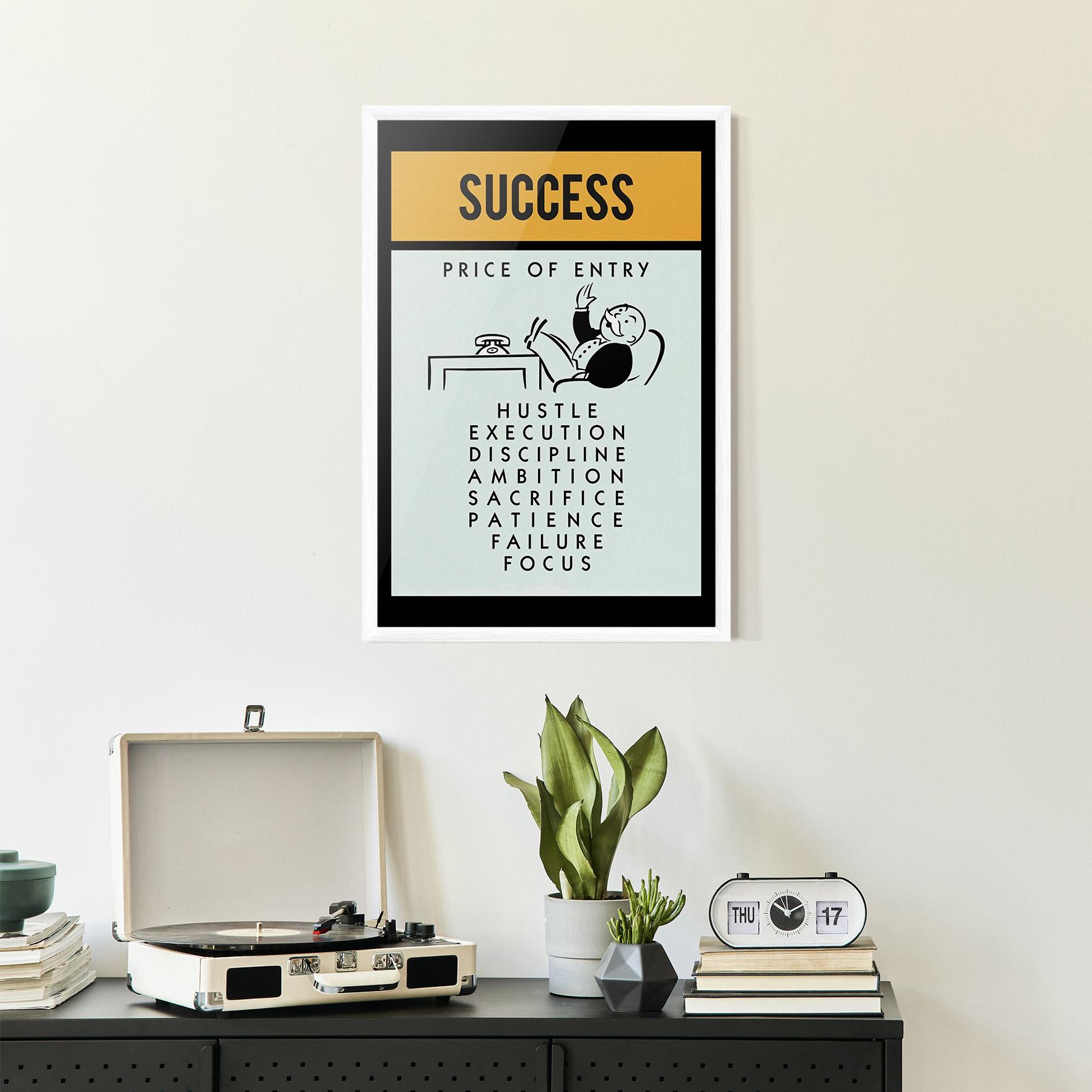 Рамкиран постер Successs mockup 2