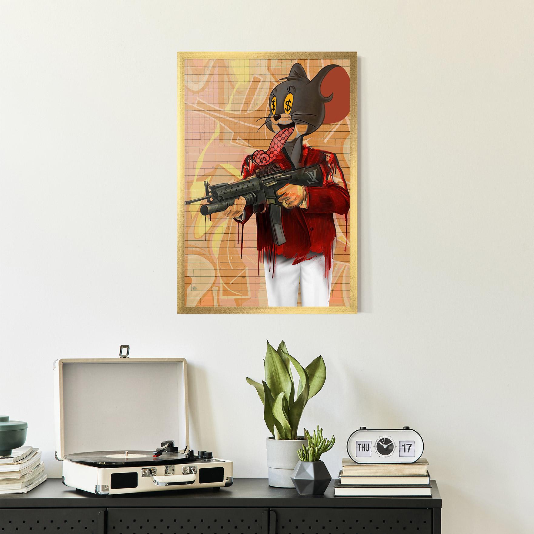 Рамкиран постер Jerry mockup 2