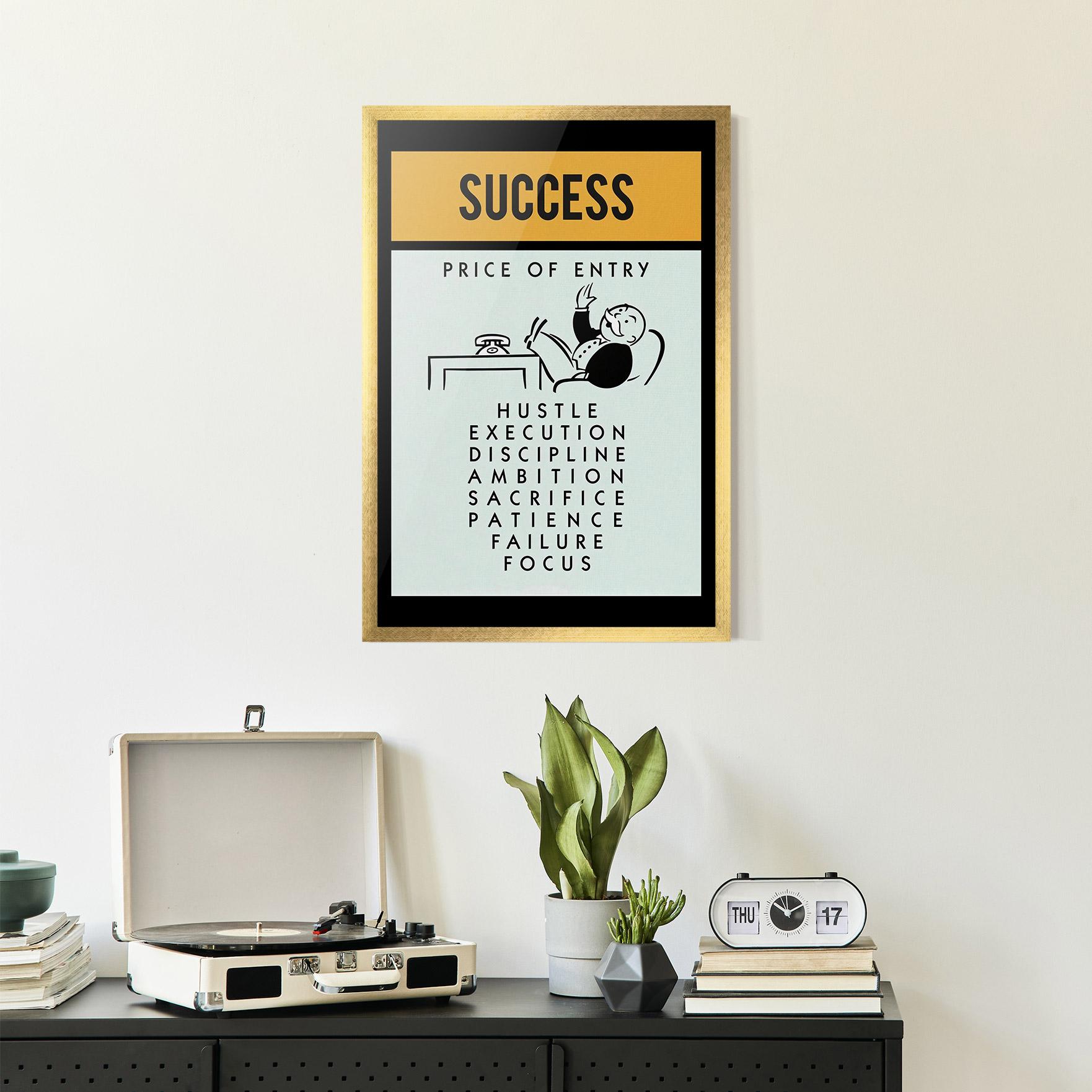 Рамкиран постер Successs mockup 2