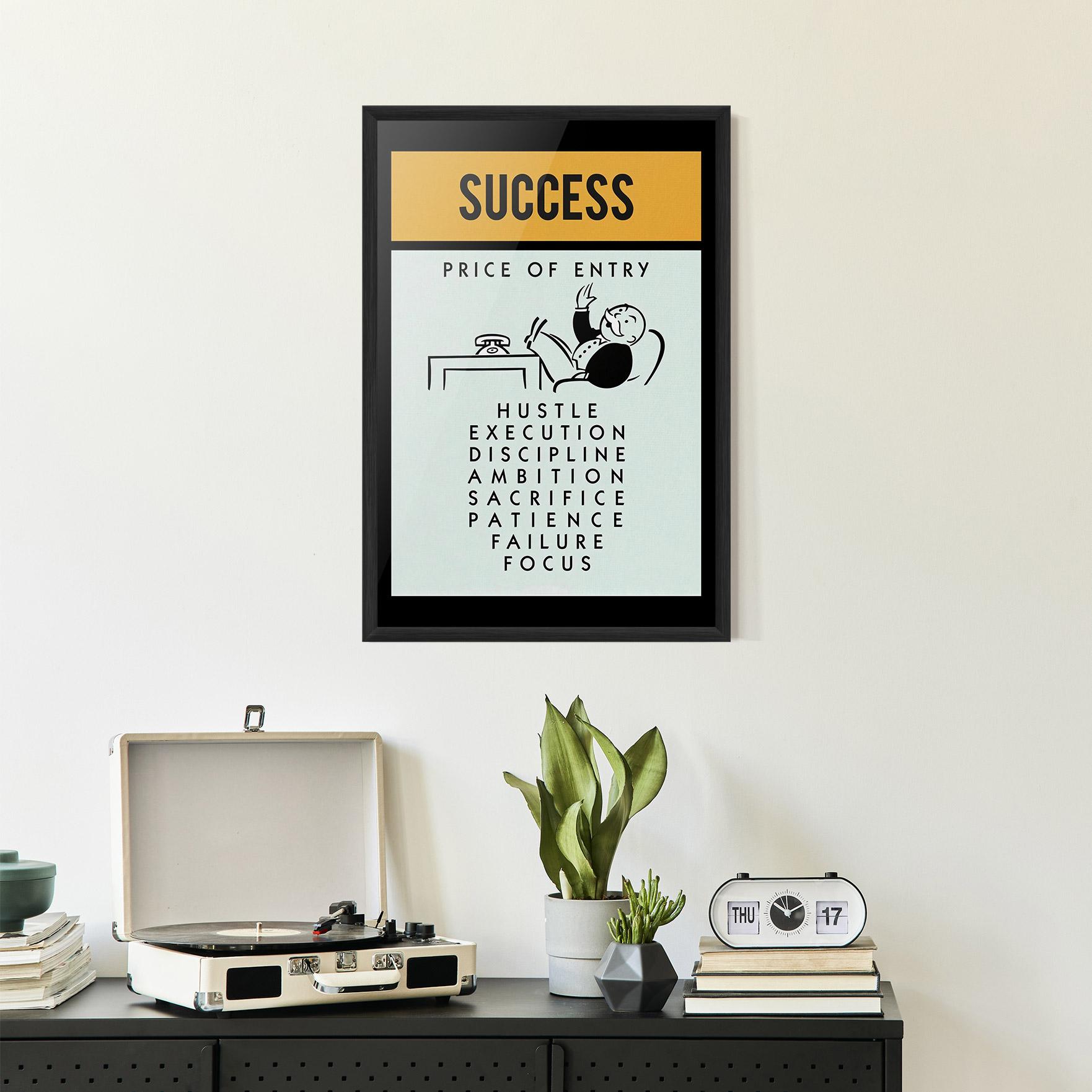 Рамкиран постер Successs mockup 2