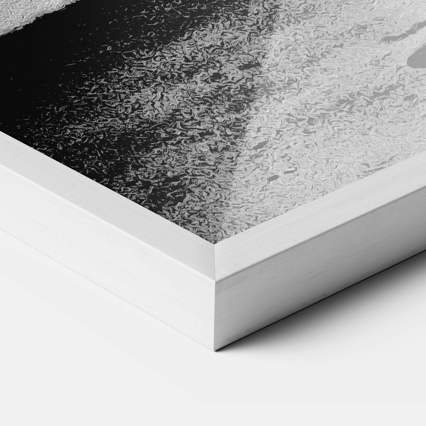 Рамкиран постер Grey Long Dress mockup 3