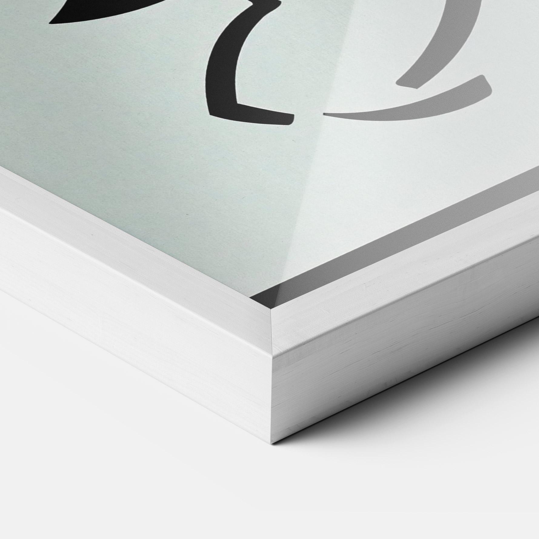 Рамкиран постер Persistence mockup 3