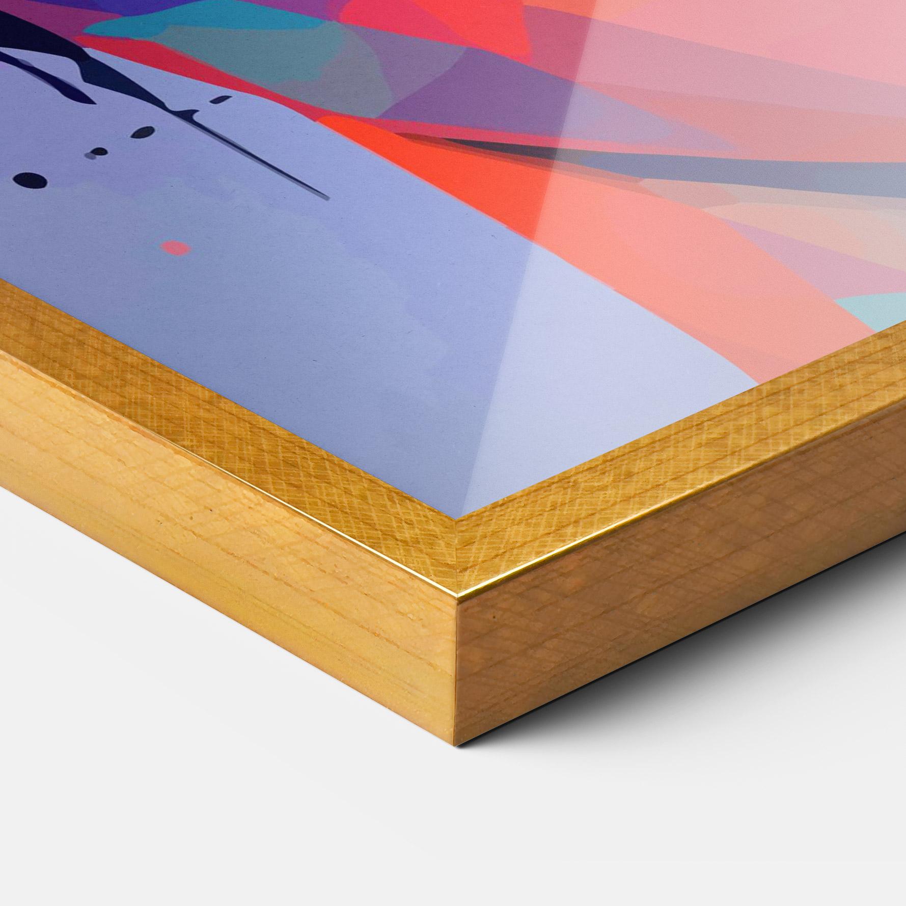 Рамкиран постер Internet Hyperrealism mockup 3