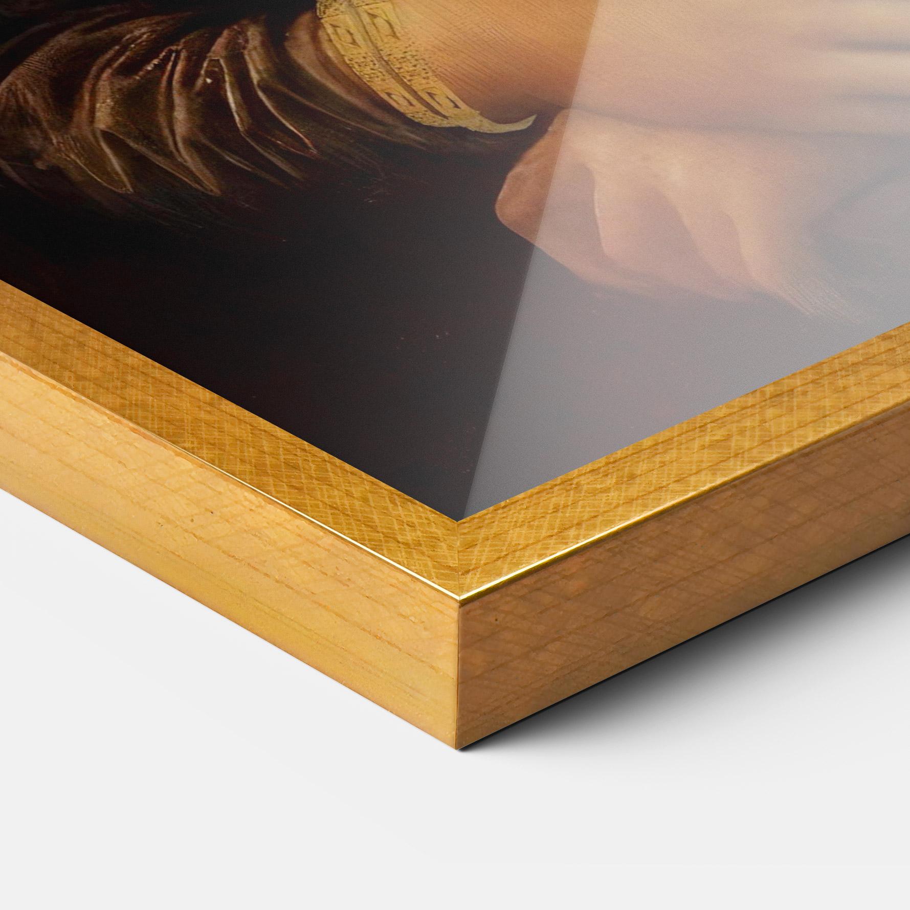 Рамкиран постер Money Lisa mockup 3