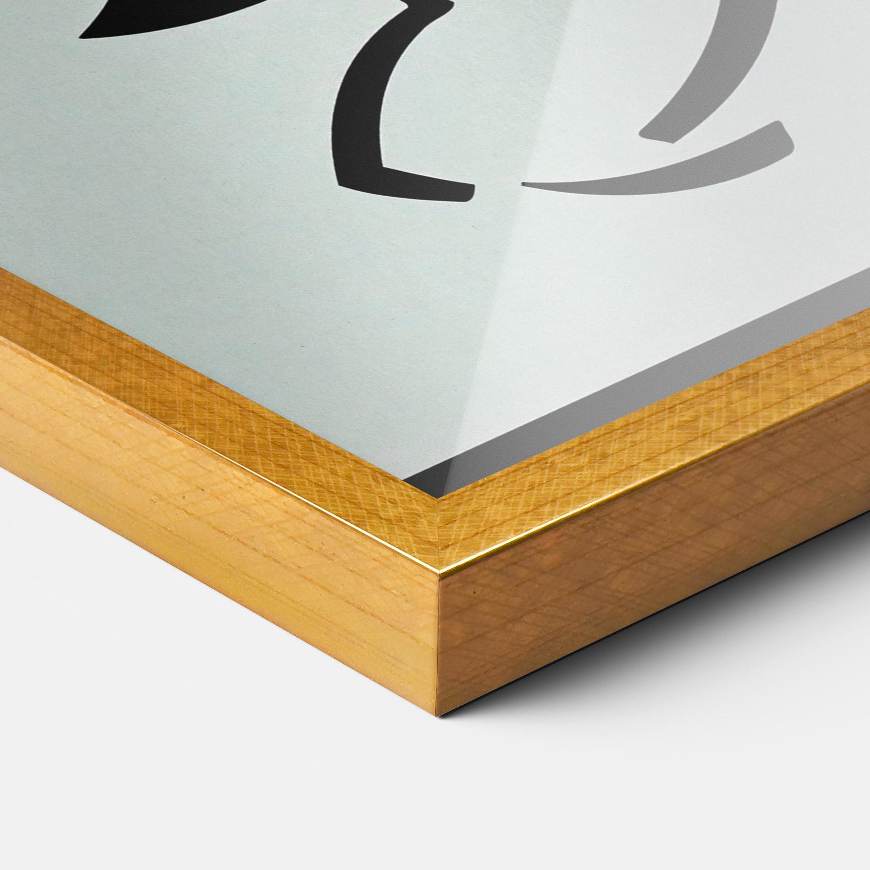 Рамкиран постер Persistence mockup 3