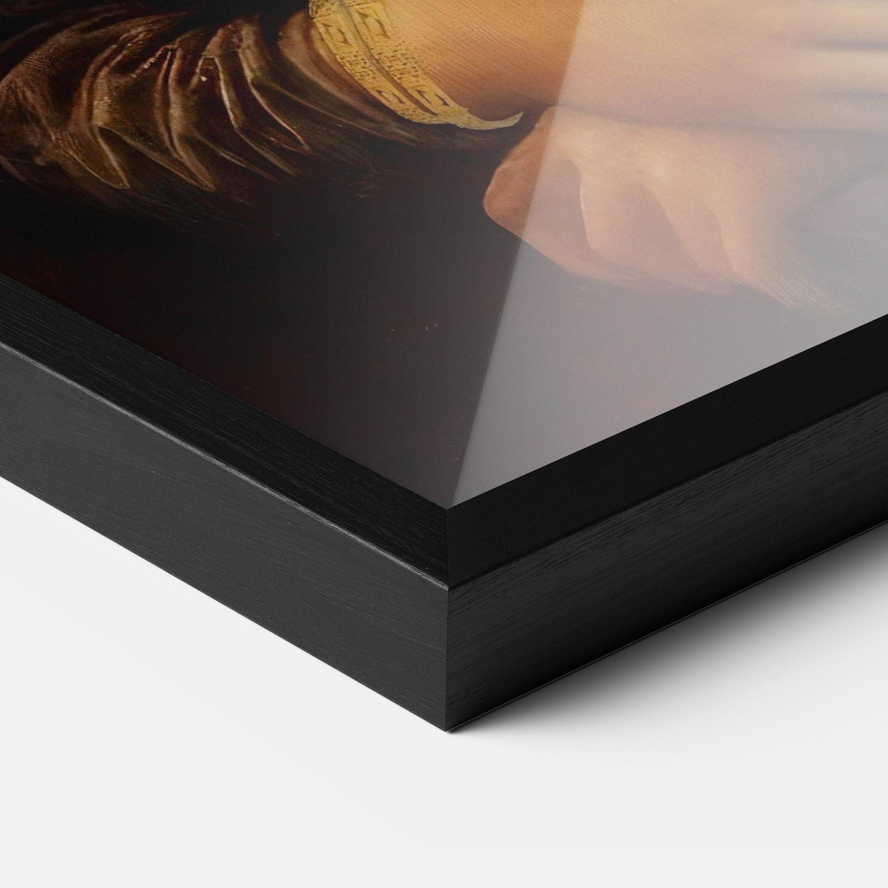 Рамкиран постер Money Lisa mockup 3