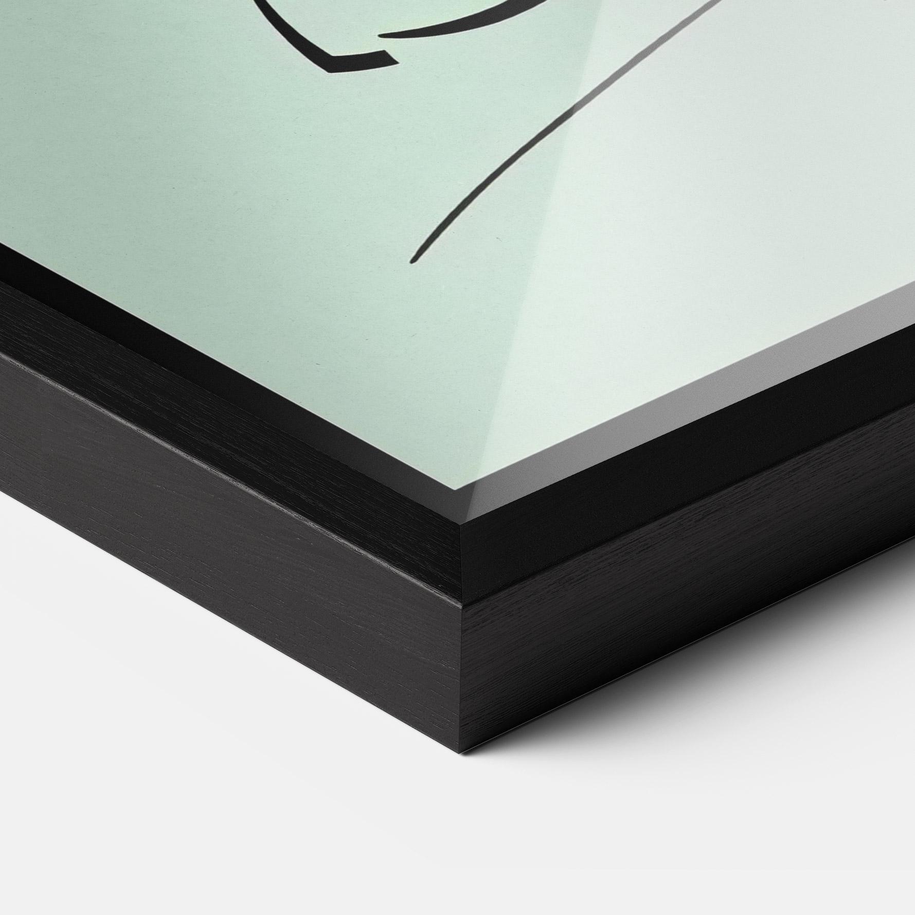 Рамкиран постер Patience mockup 3