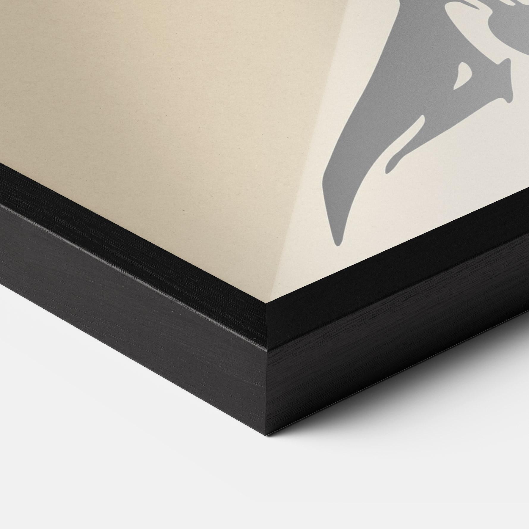 Рамкиран постер Woman Vision Star mockup 3