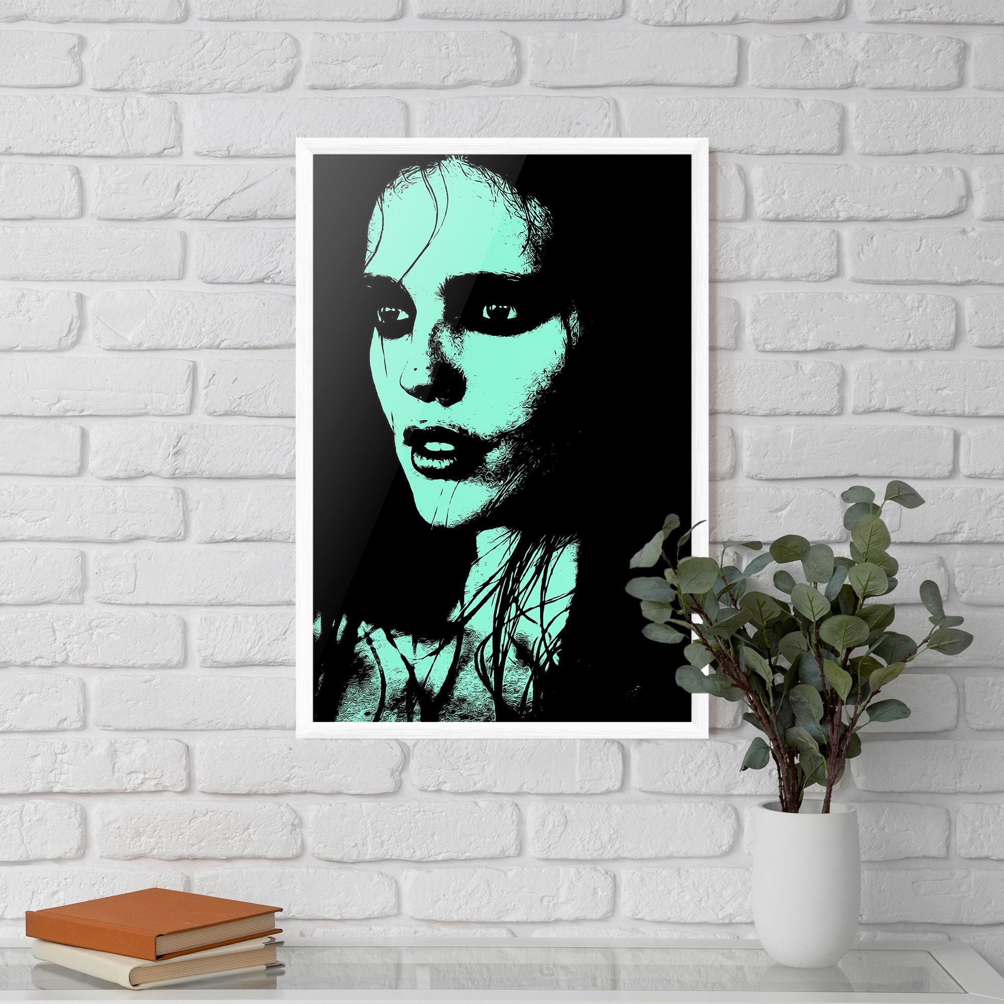 Green Light Girl mockup 5