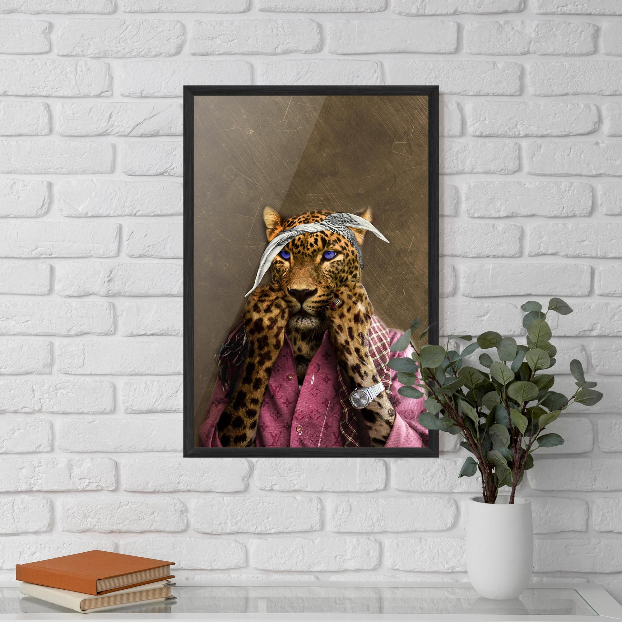 Рамкиран постер Ready To Fight mockup 5