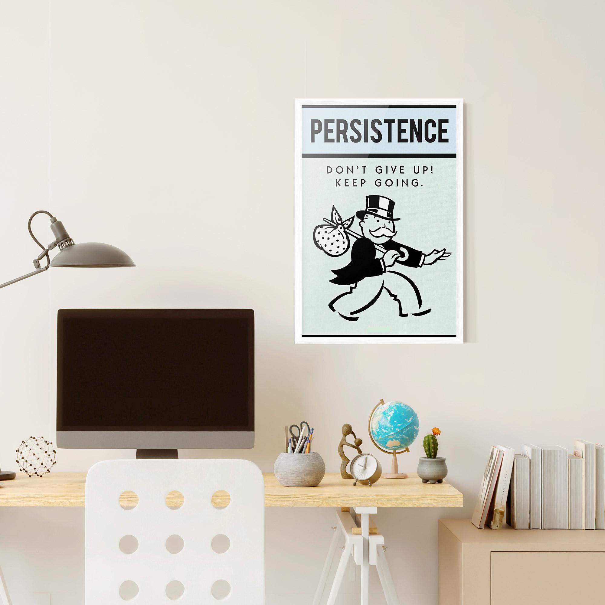 Рамкиран постер Persistence mockup 6