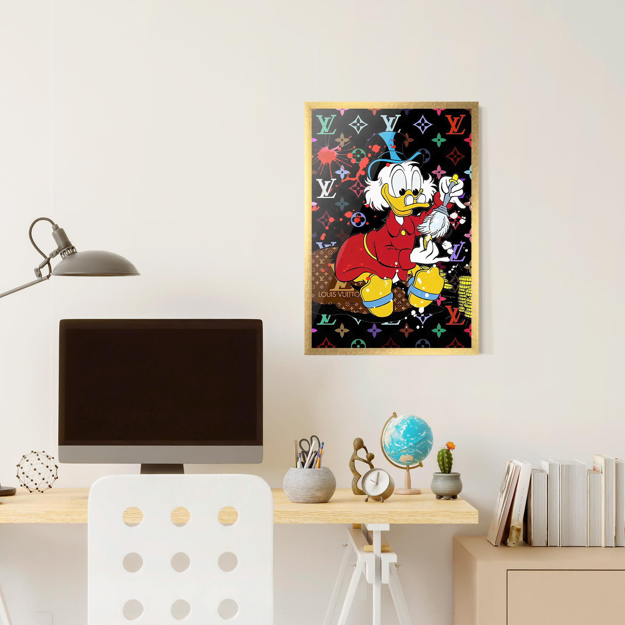 Рамкиран постер Clean Your Penny mockup 6