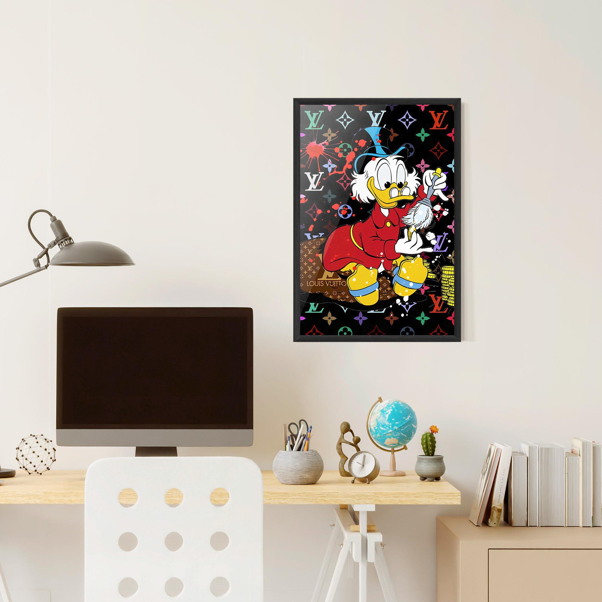 Рамкиран постер Clean Your Penny mockup 6